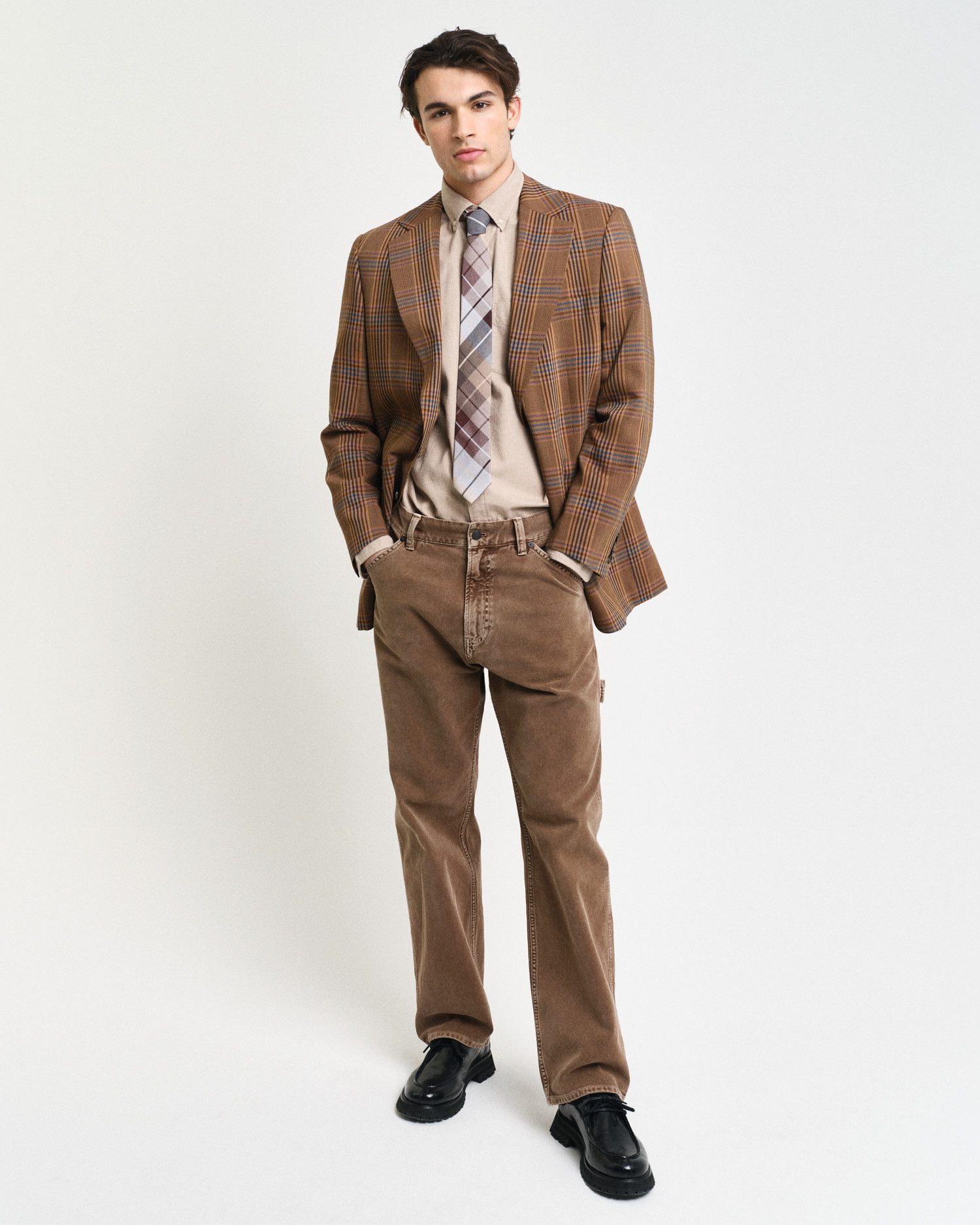 Gant Langarmhemd REG FLANNEL MELANGE SHIRT