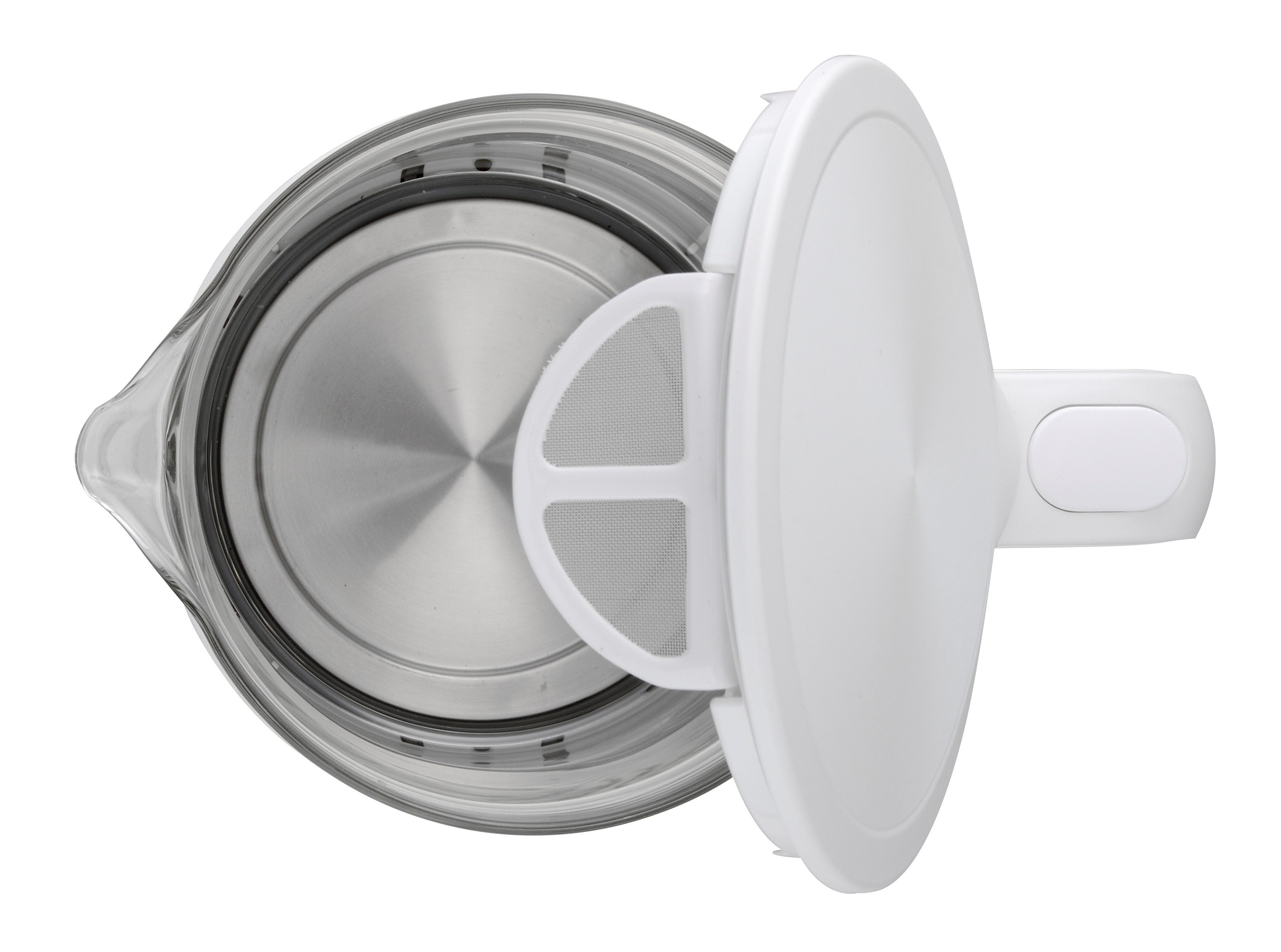 grossag Wasserkocher Wasserkocher Glas-Wasserkocher 1,7 l, WK 24, 2200,00 W