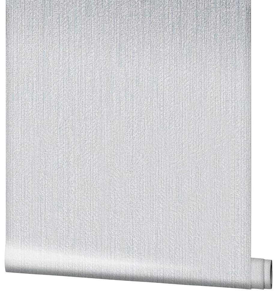 Vliestapete, 0,53 x WOHNEN-Kollektion Meter silber 10,05 realistisch, SCHÖNER