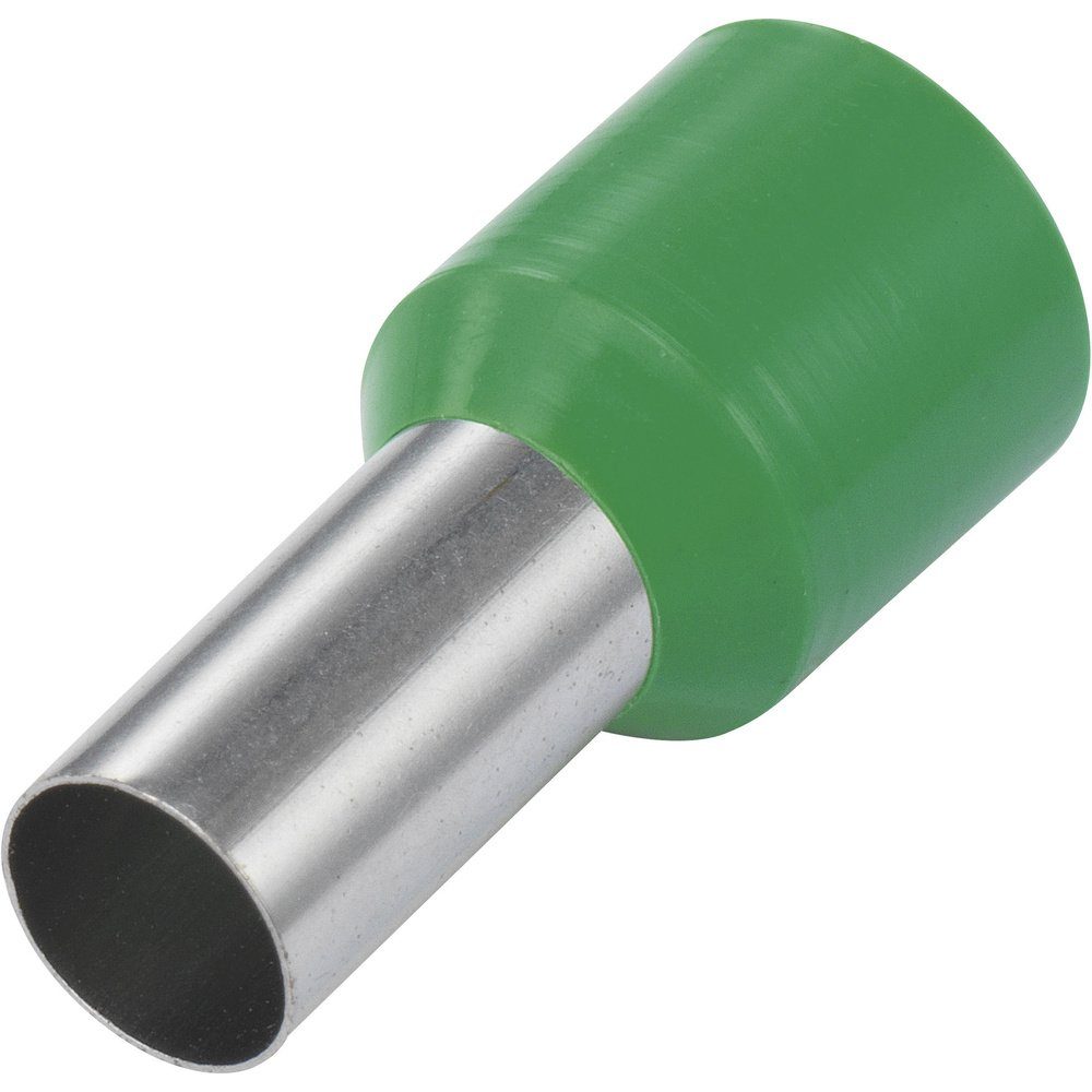 TRU COMPONENTS Aderendhülsen TRU COMPONENTS 1572423 Aderendhülse 16 mm² Teilisoliert Grün 100 St., E160-12GN