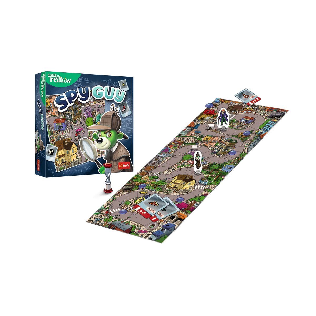 Wisam Lernspielzeug Spy Guy Familienspiel Treflik Family Trefl 02298