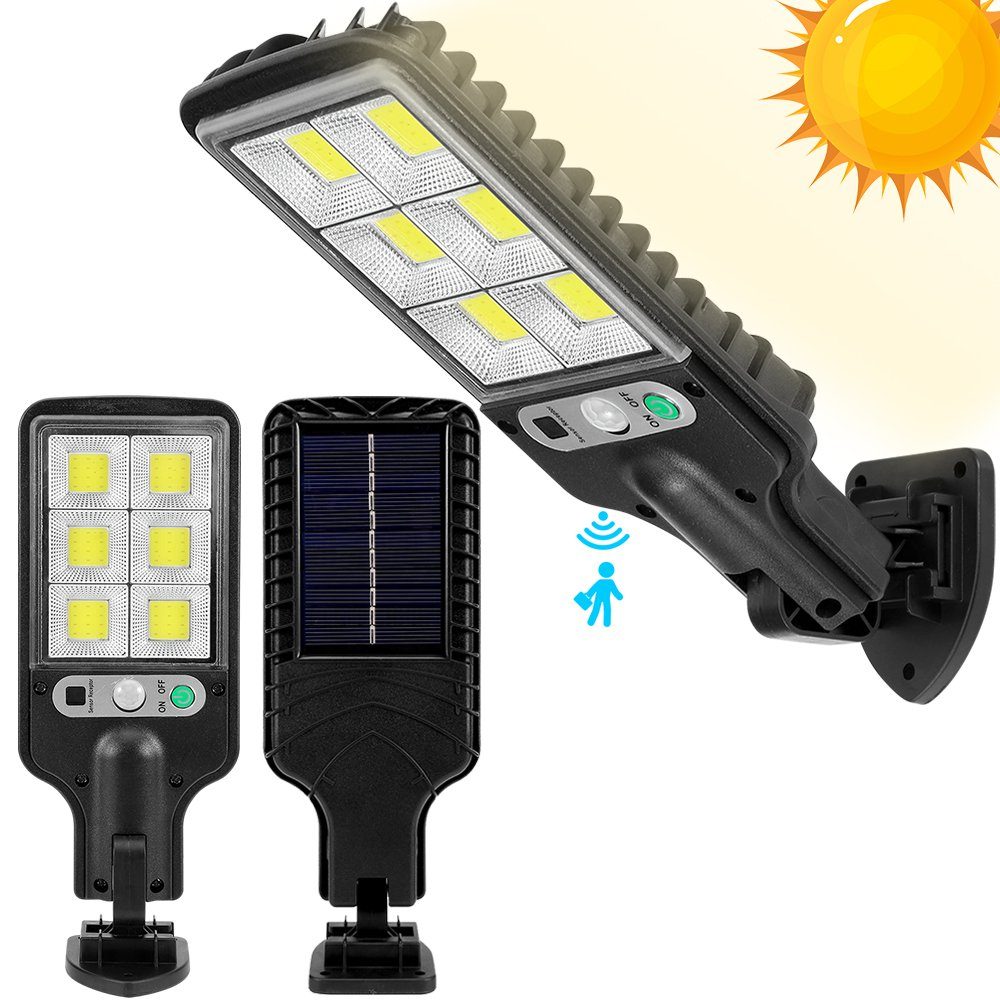 Rosnek LED Außen-Wandleuchte Solar, 3 Modi, günstig online kaufen
