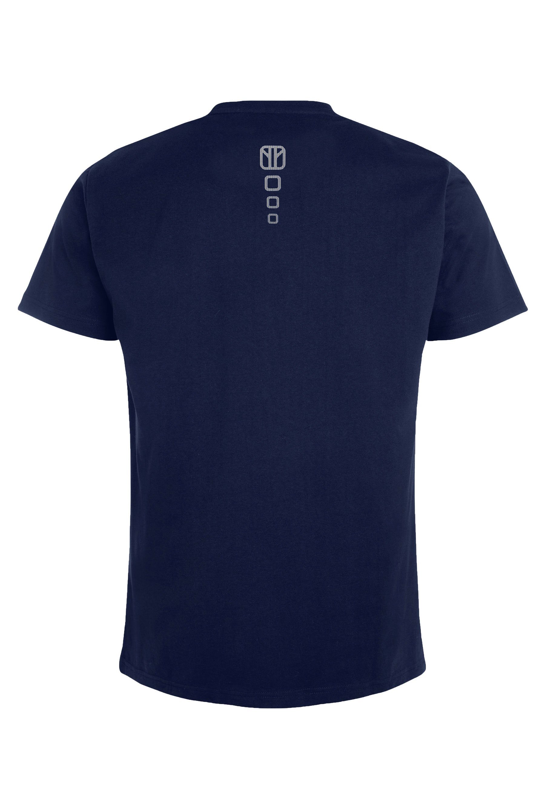 Elkline T-Shirt Must Be V-Ausschnitt darkblue