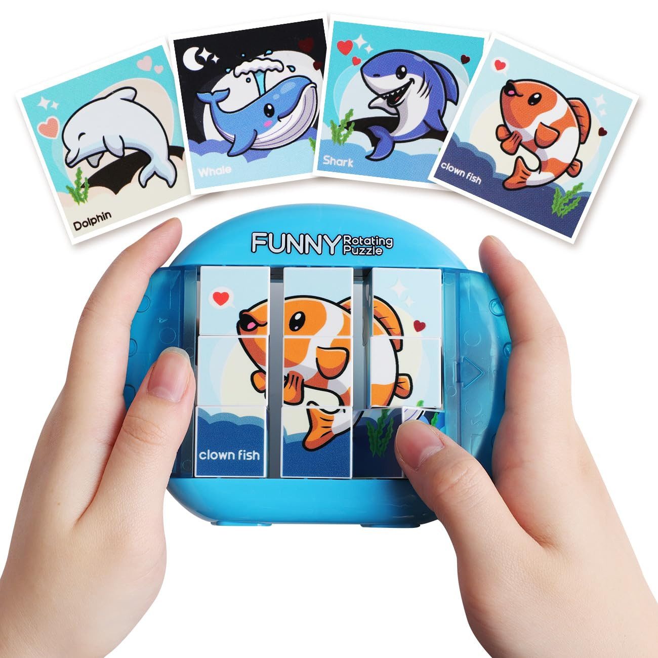 CLTYQ Lernspielzeug Drehbares 3D Puzzle 9 günstig online kaufen