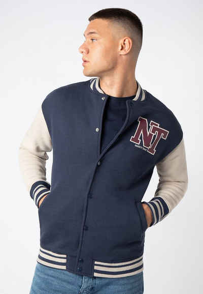 SUBLEVEL Collegejacke Sweatjacke College Style