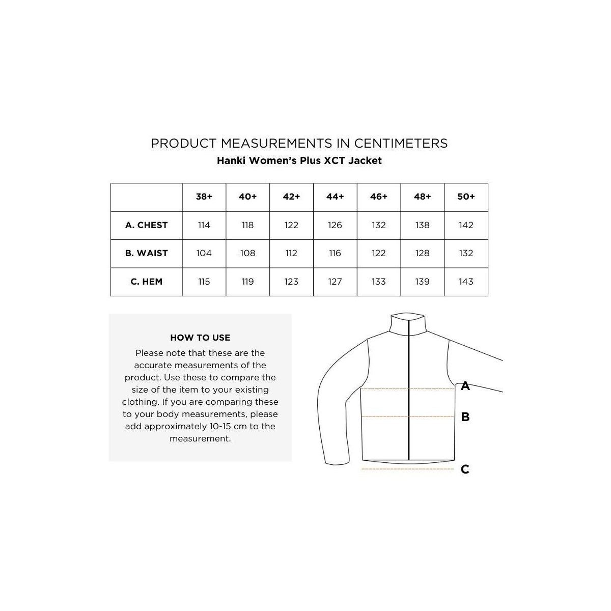 HALTI Skijacke Hanki Plus XCT Jacket Women's Warme Damen-Winterjacke für Fitness und Training mit isolierten