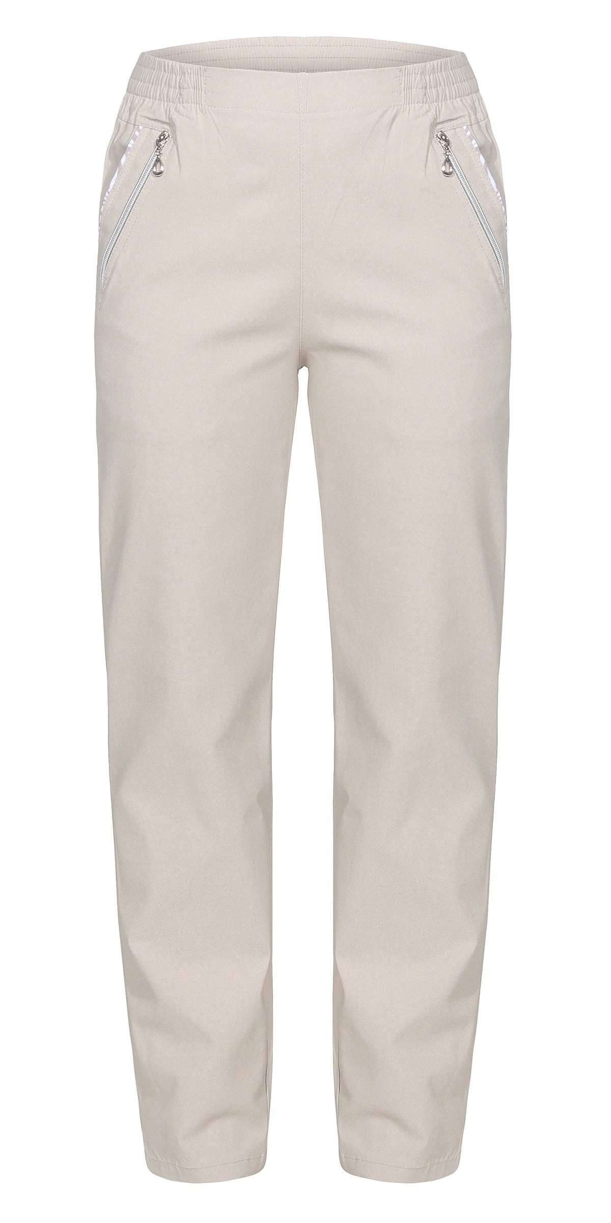 Schlupfhose Damen Stoffhose leichte Stretchhose Freizeithose