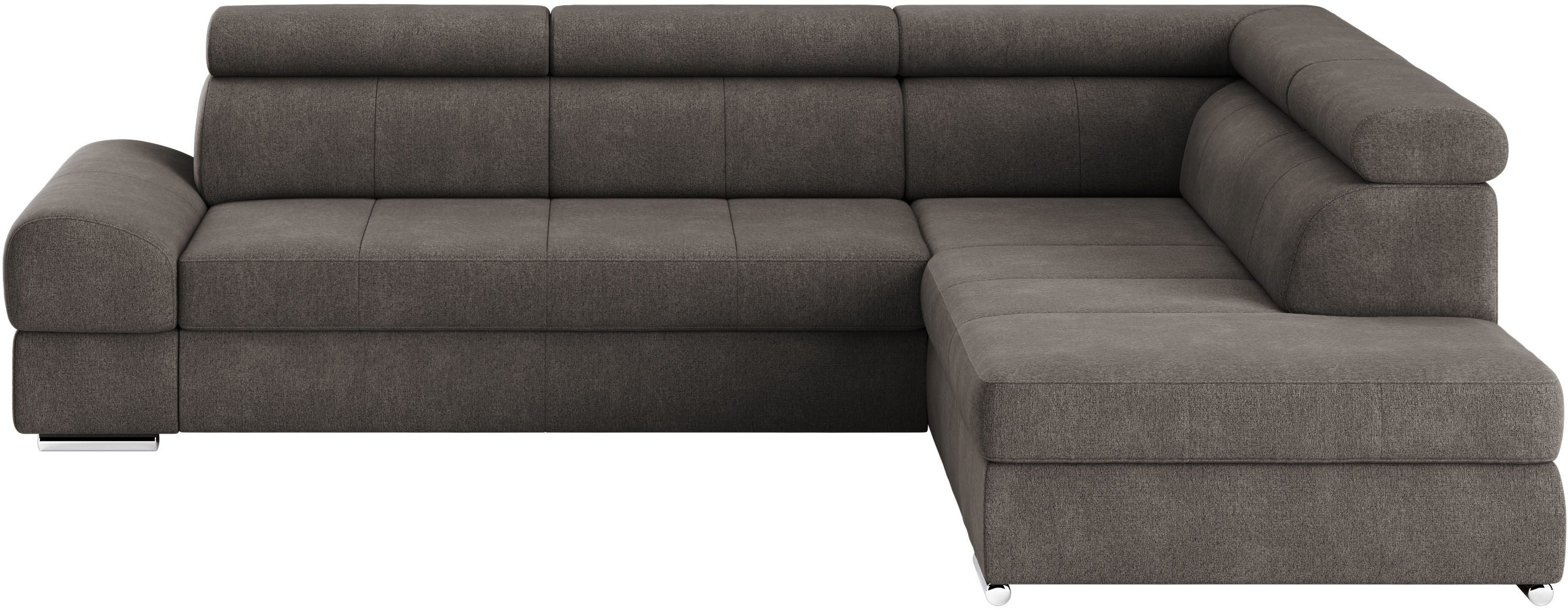 sit&more Ecksofa Broadway L-Form, mit verstellbaren günstig online kaufen