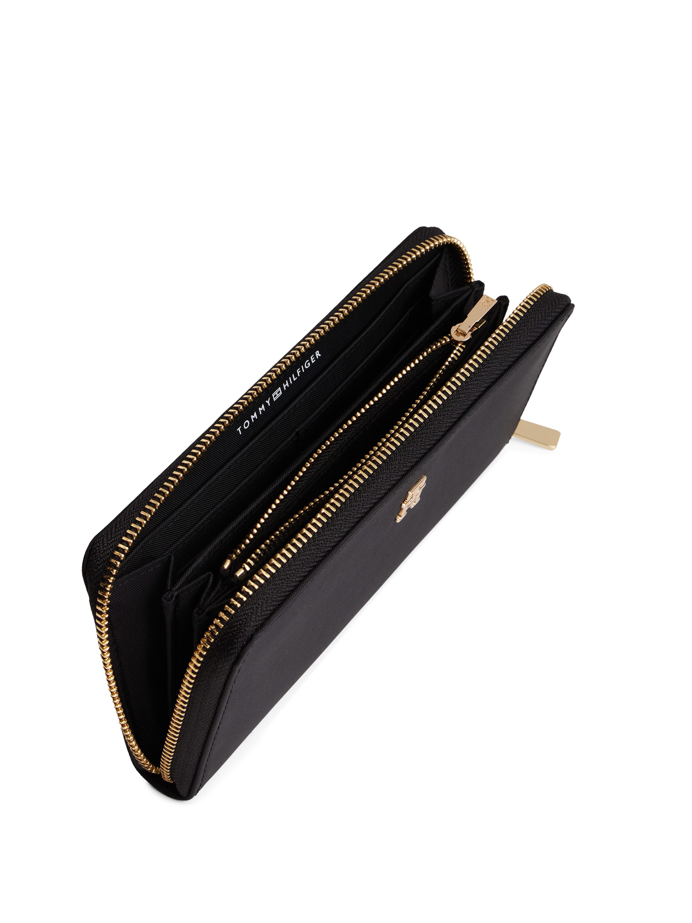 Tommy Hilfiger Geldbörse TH ICON LRG ZA NYLON, Geldbeutel, Portemonnaie mit günstig online kaufen