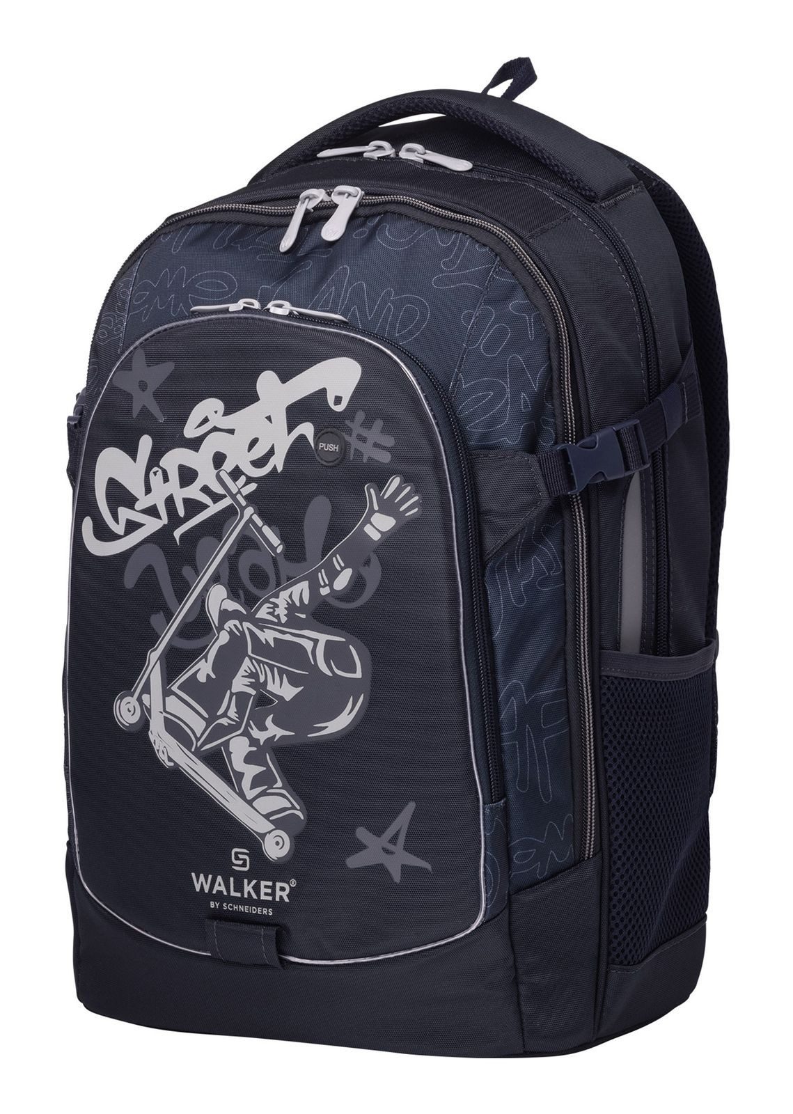 Walker by Schneiders Schulrucksack LED Backpack