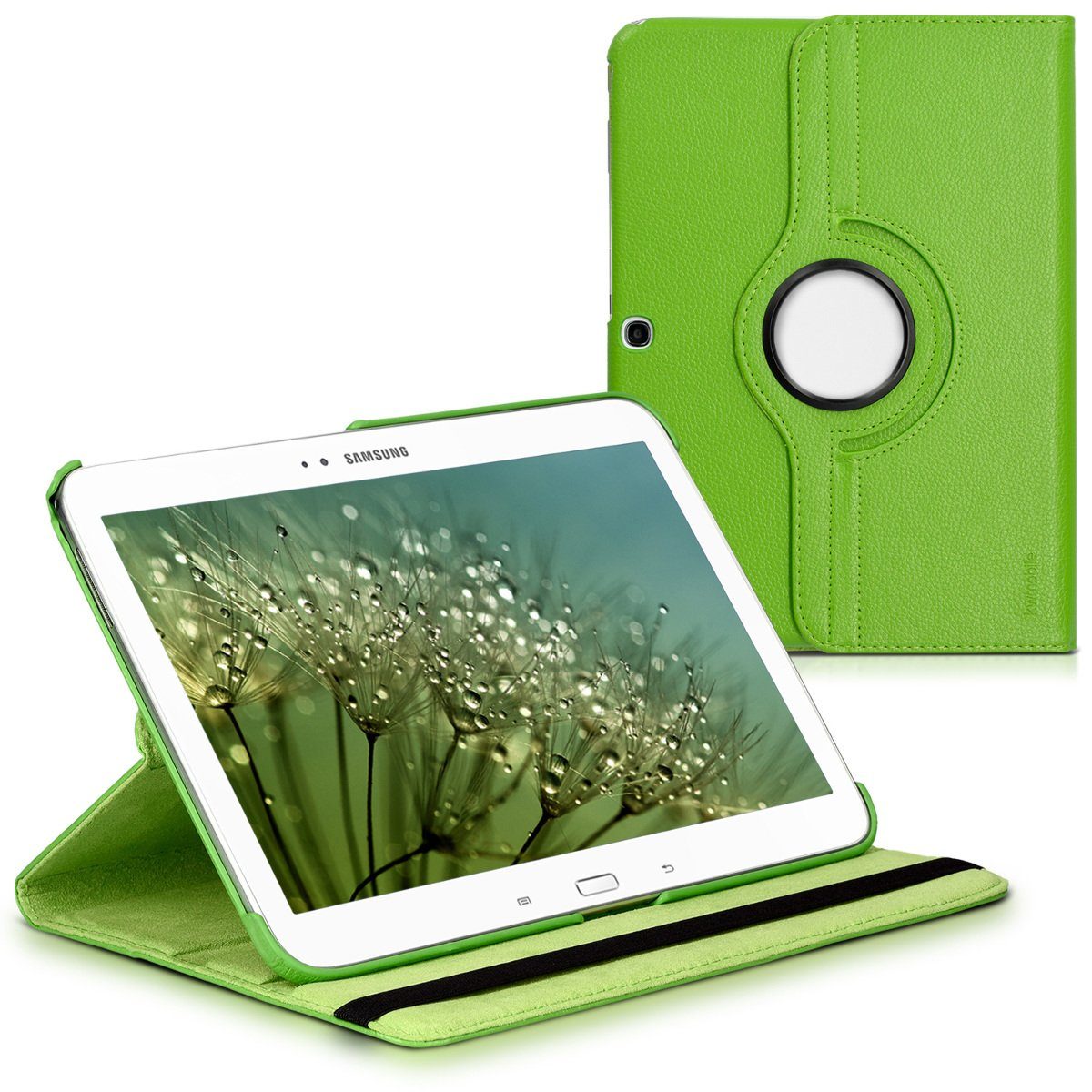 kwmobile Tablet-Hülle Hülle für Samsung Galaxy Tab 3 10.1 P5200/P5210, 360° Tablet  Schutzhülle Cover Case aus Kunstleder