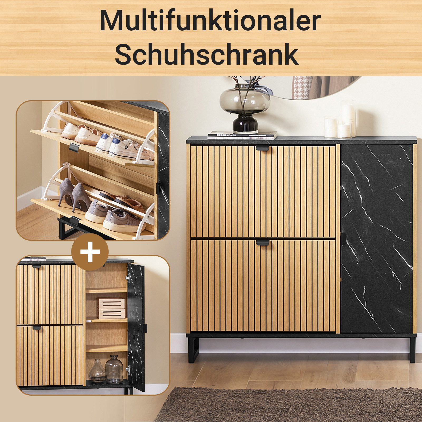 SoBuy Schuhschrank FSR203 Schuhkipper Schuhregal Schuhablage günstig online kaufen