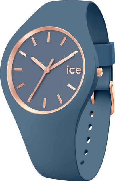 ice-watch Quarzuhr ICE glam brushed Blue horizon S, 020545