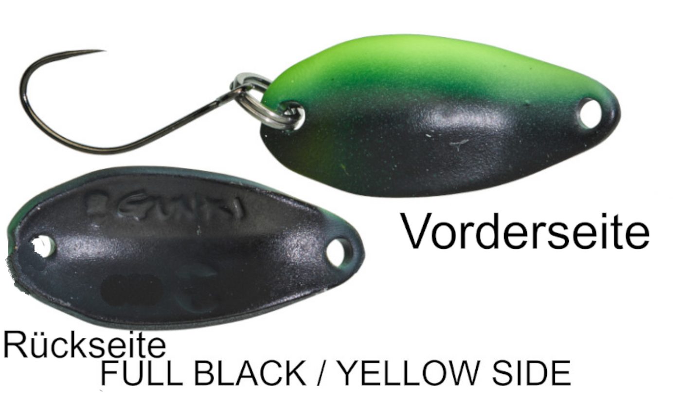 FULL BLACK / YELLOW SIDE