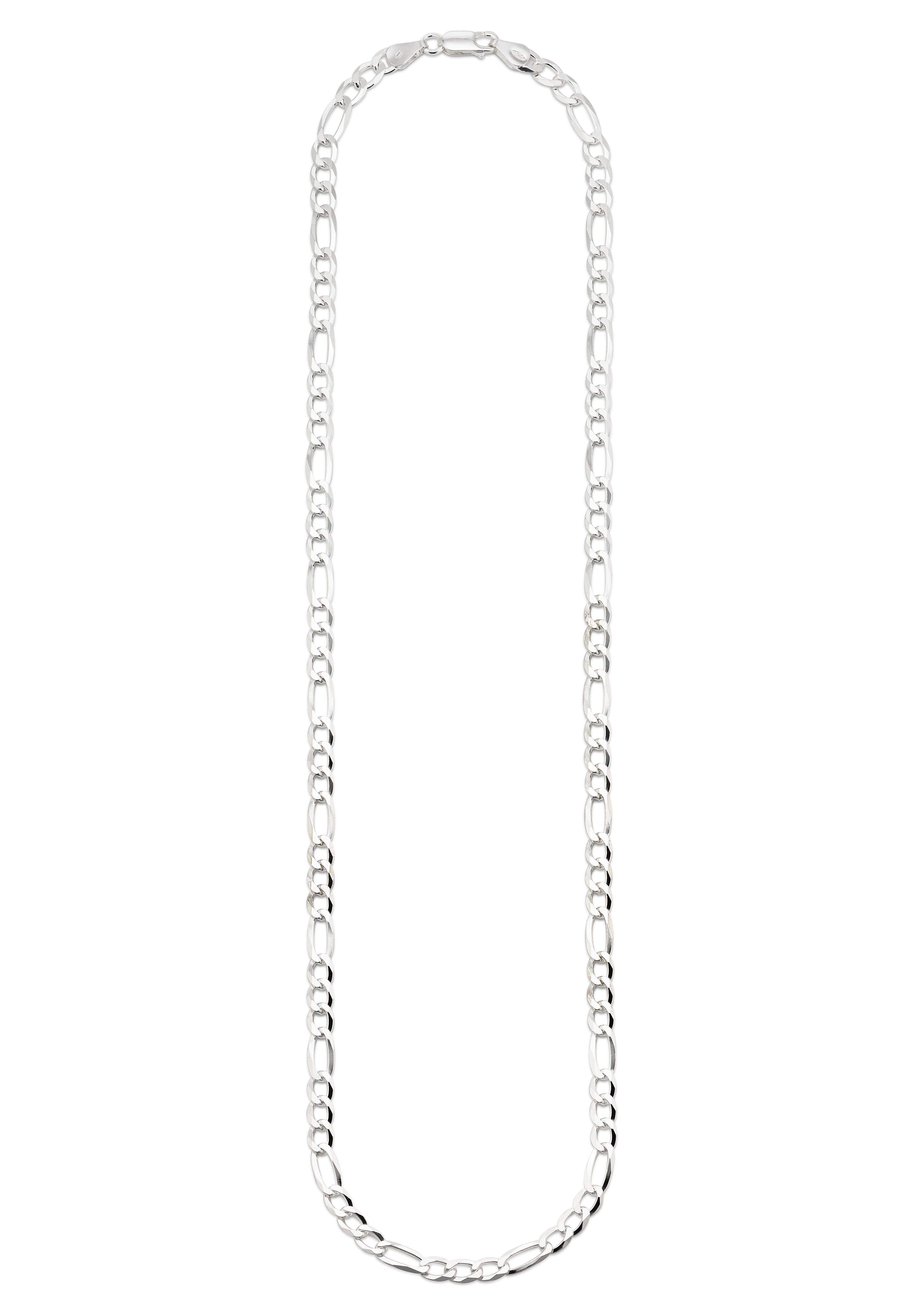 Bruno Banani Kette ohne Anhänger Schmuck Geschenk Silber 925 Halsschmuck Halskette Figarokette