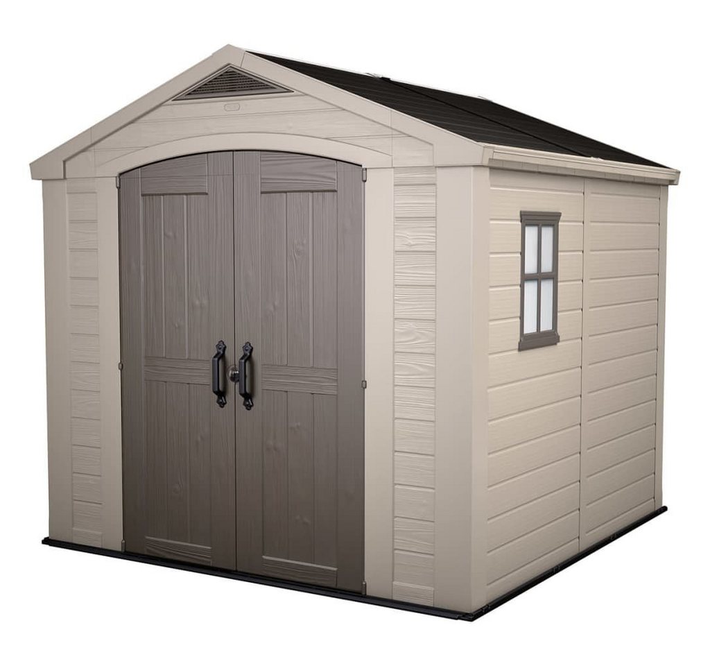 Keter Gartenhaus Gerätehaus Factor 66 Beige