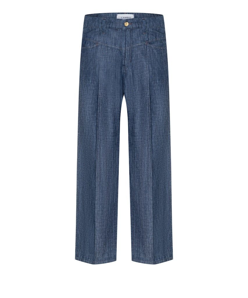 Cambio Stretch-Jeans Aimee seam cropped günstig online kaufen