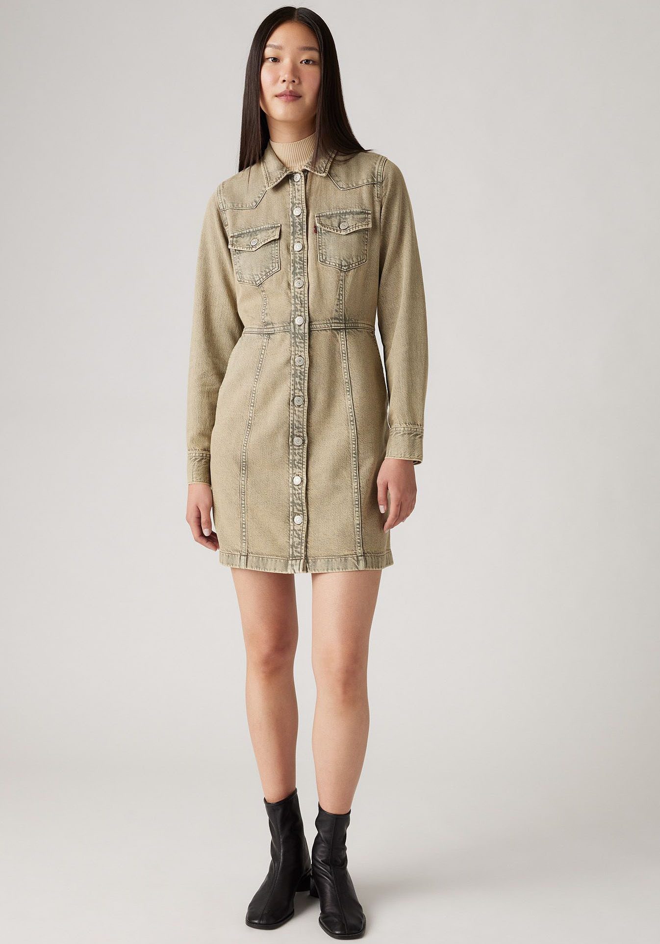 Levi's® Jeanskleid FLYNN WESTERN CORE DRES günstig online kaufen