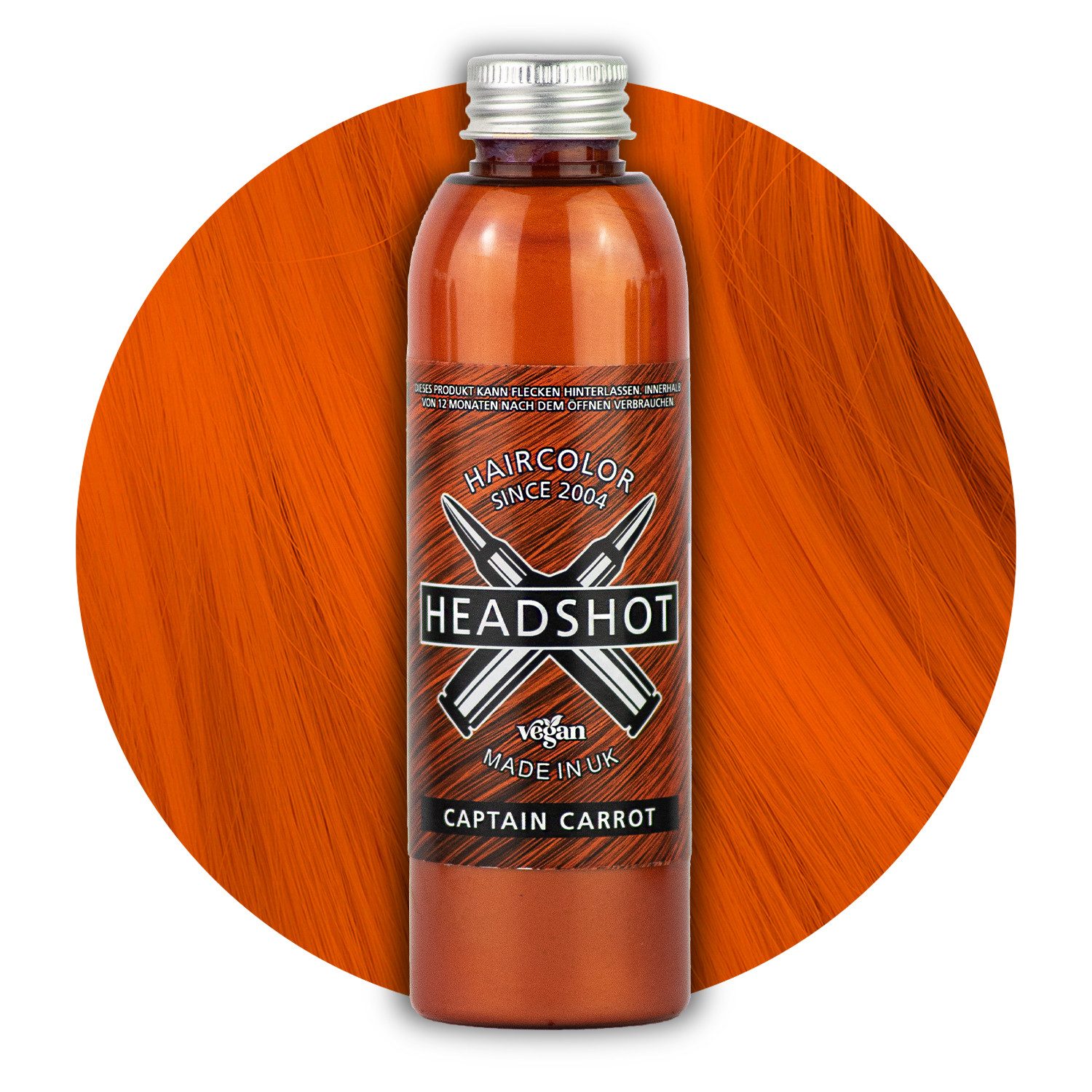 Headshot Hair Dye Haarfarbe Captain Carrot