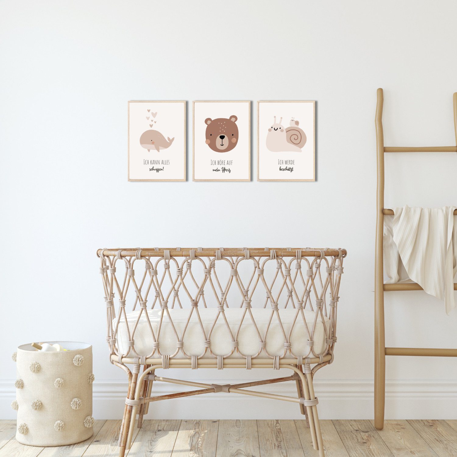 MeinBaby123® Poster Affirmationsbilder, Bilder Kinderzimmer Deko günstig online kaufen