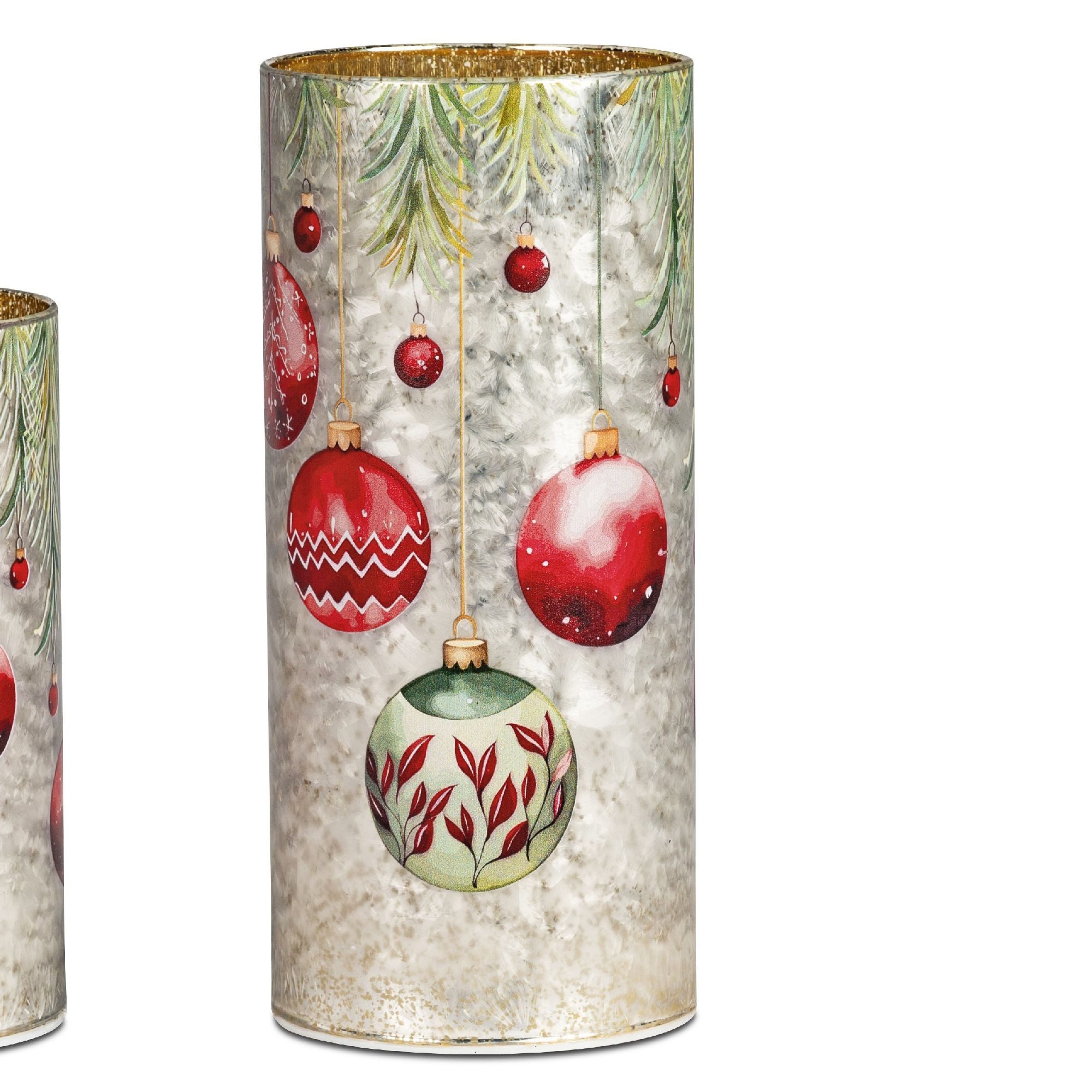 formano Tischleuchte Weihnachtszeit, LED, Mit Timerfunktion, Silber, Sterne, H: 20,5cm