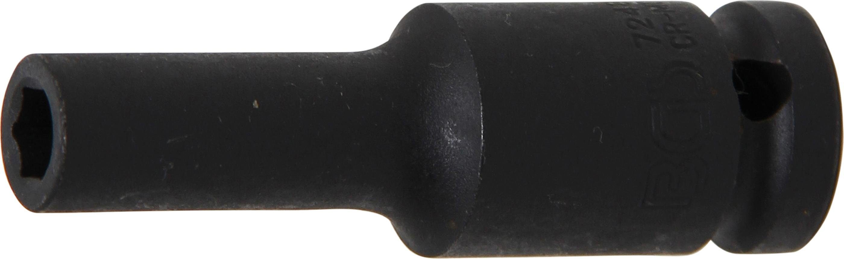 Sechskant, tief, Innenvierkant Kraft-Steckschlüssel-Einsatz BGS Antrieb SW 12,5 (1/2), mm 8 mm technic Steckschlüssel