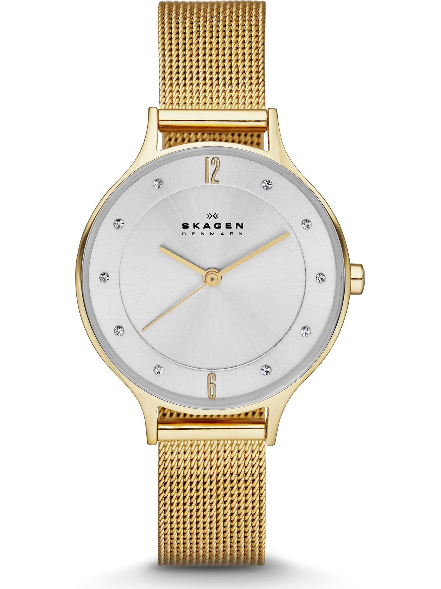SKAGEN Quarzuhr Skagen Damen-Uhren Analog Quarz