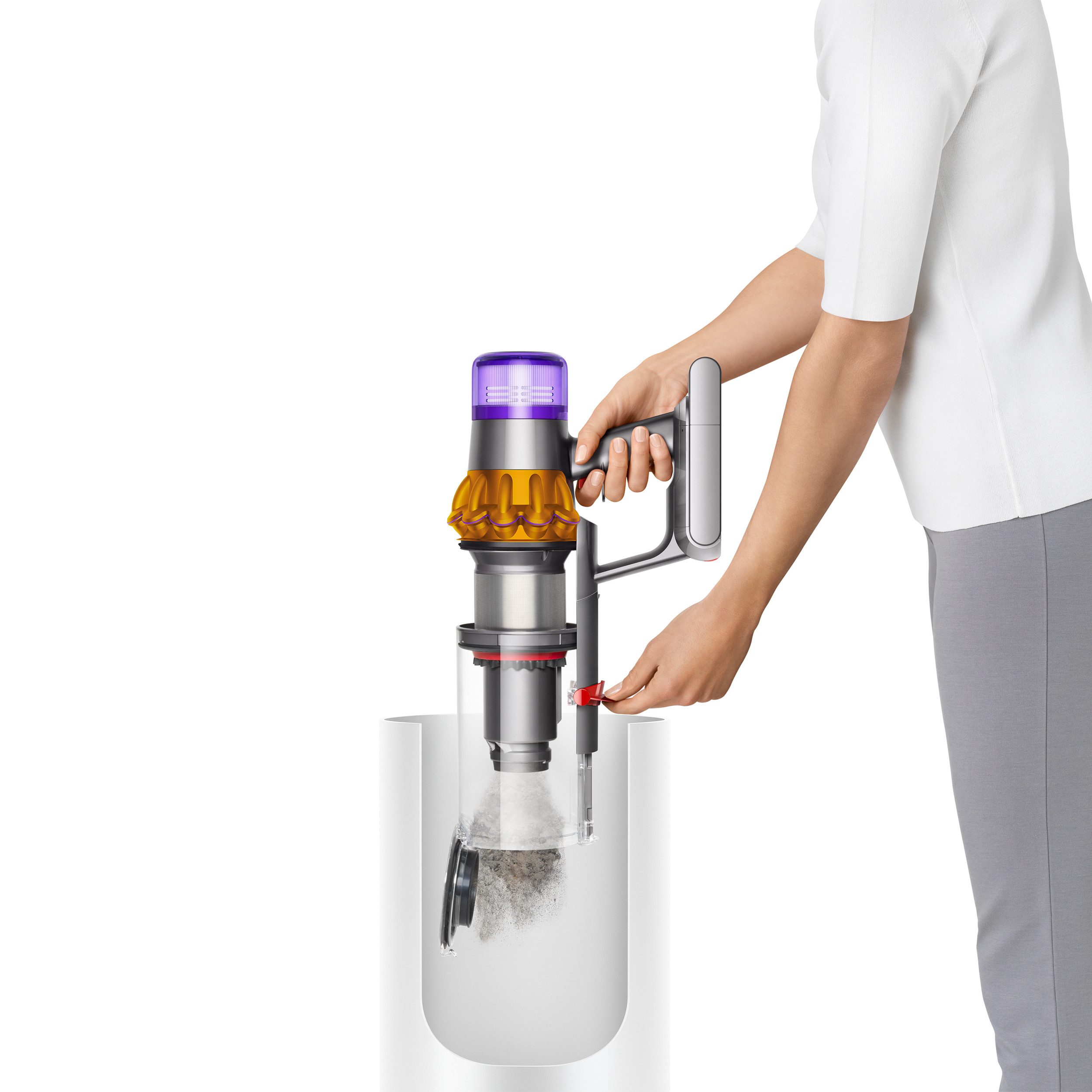 DYSON Akku-Hand-und Stielstaubsauger Dyson V15™ Detect Fluffy, 660 W