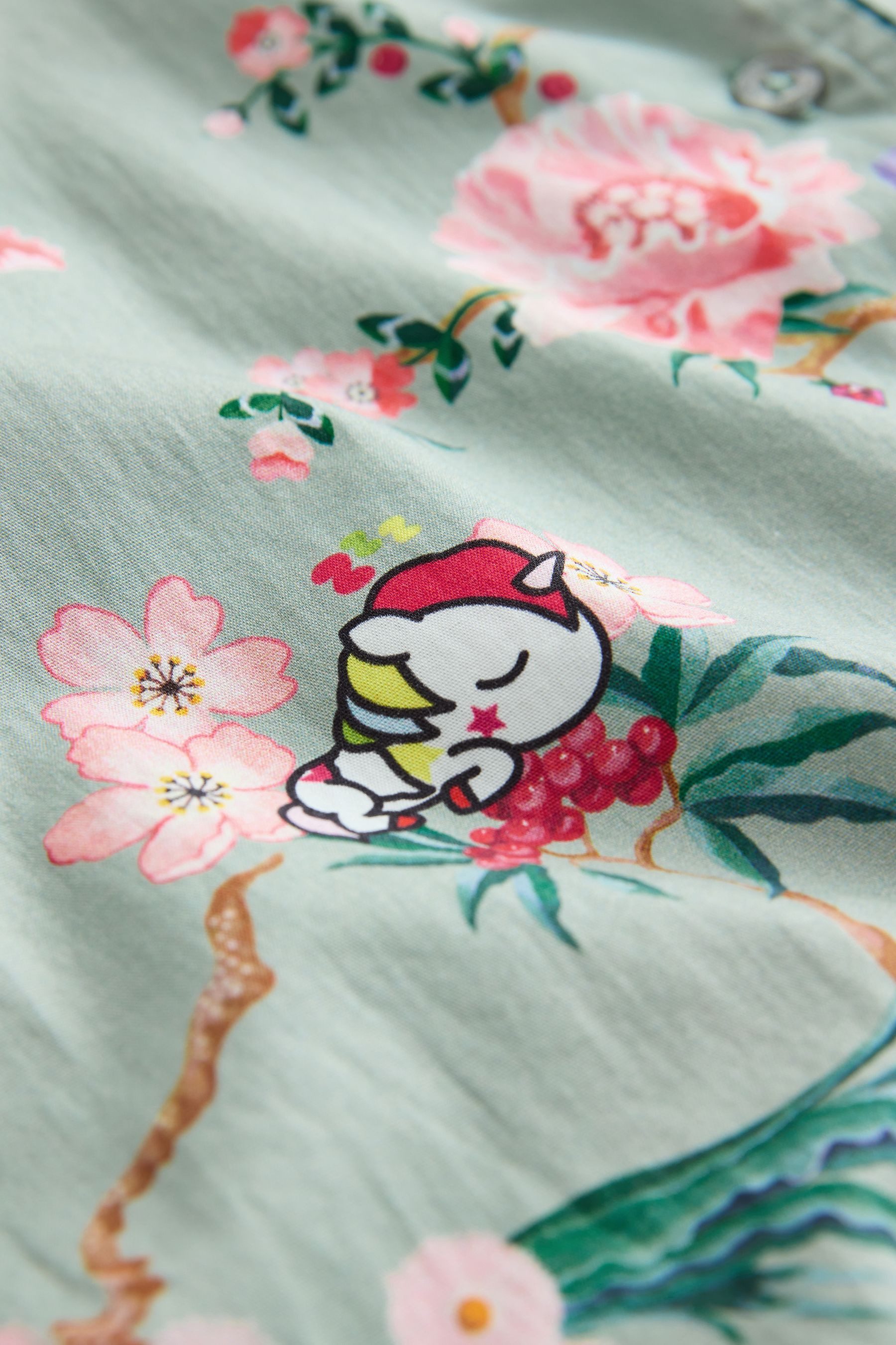 Cath Kidston Pyjama Cath Kidston Schlafanzug mit Knopfleiste (2 tlg)