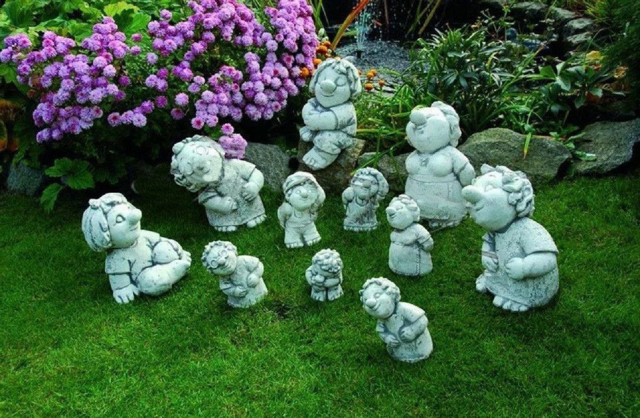 Xlmoebel Gartenfigur Elegante Designer-Figur aus wetterfestem Material für den Garten, (Artikel 474), Hergestellt in Europa