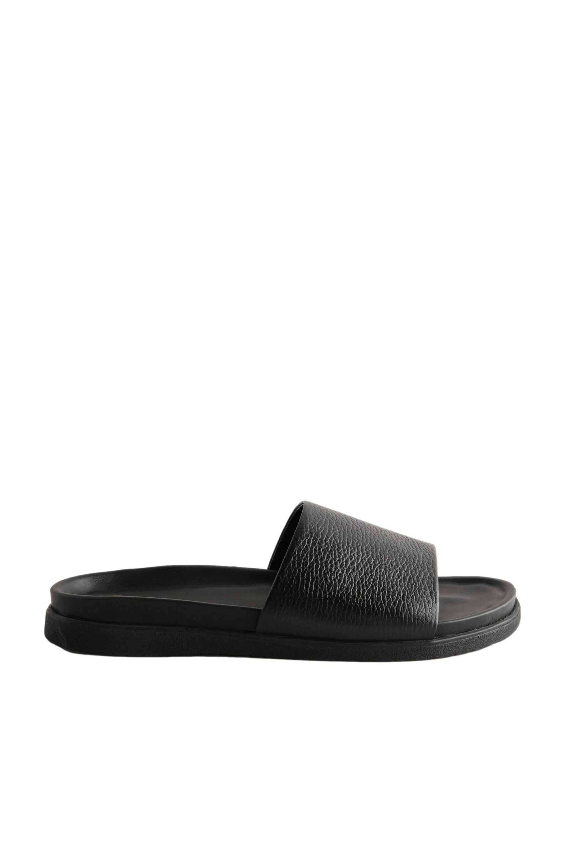 Next Leder-Slider Badepantolette (1-tlg) günstig online kaufen