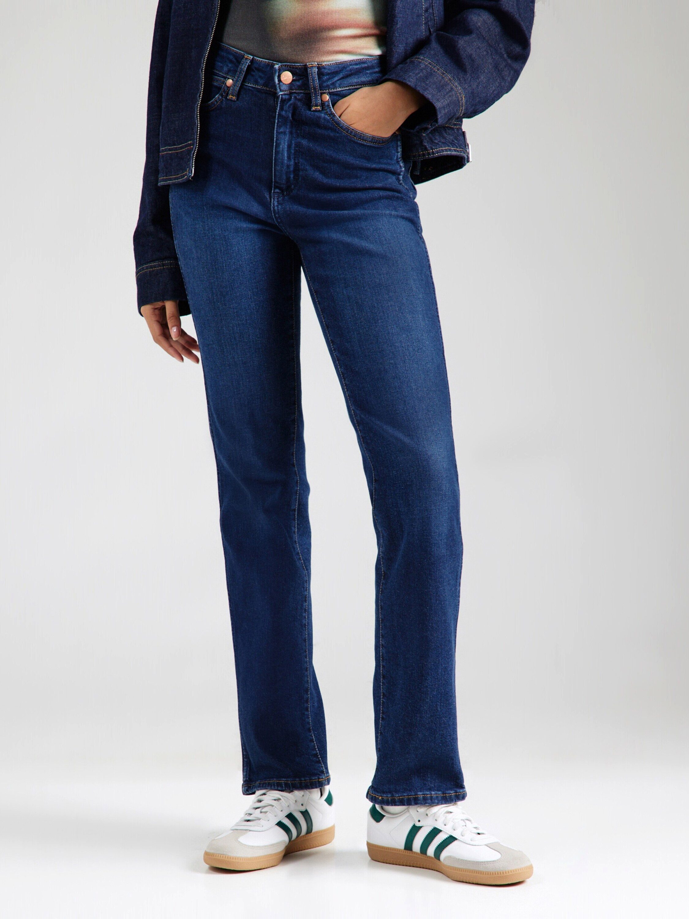 Wrangler Regular-fit-Jeans STRAIGHT (1-tlg) Plain/ohne Details