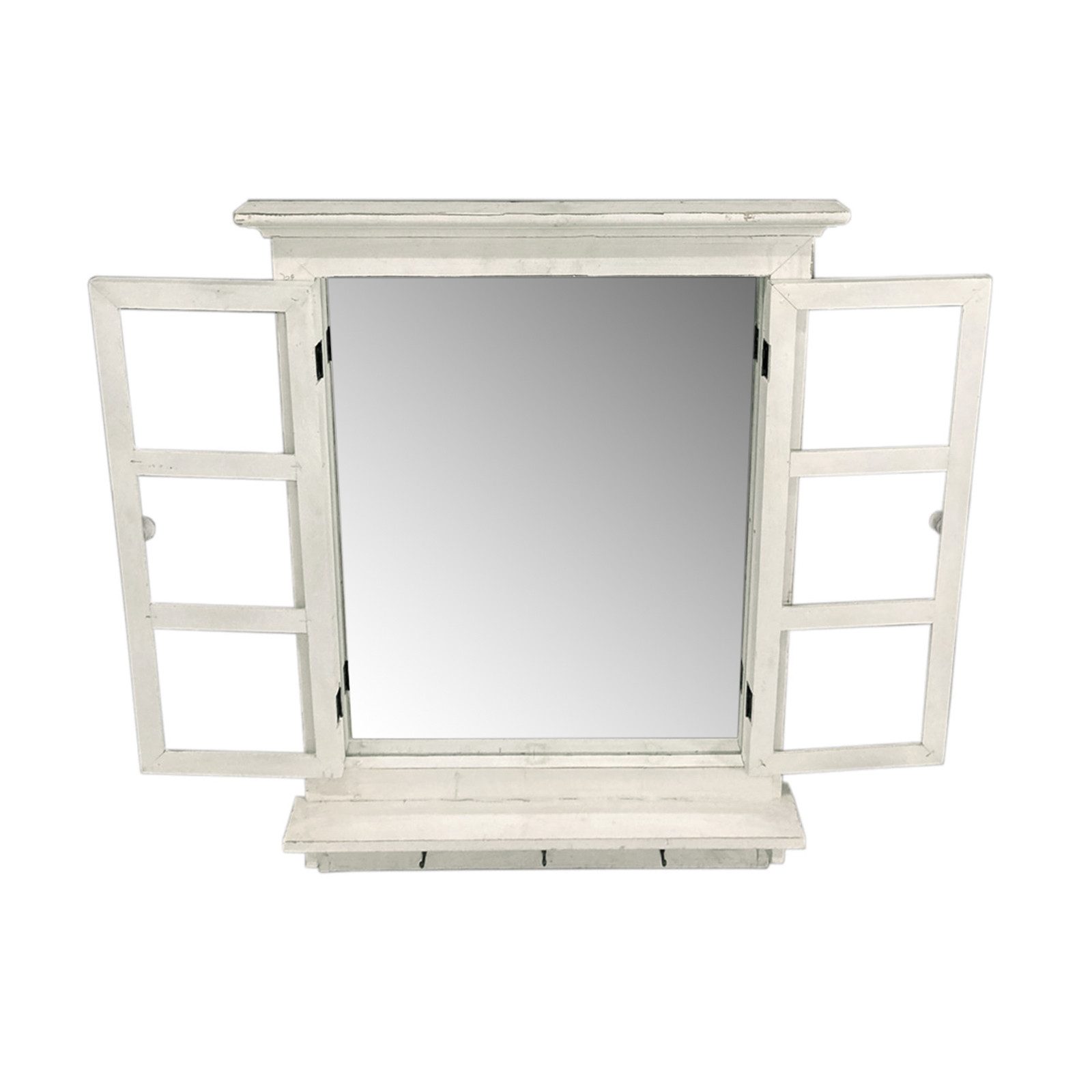HTI-Living Wandspiegel Fensterspiegel Shabby Look Julia günstig online kaufen