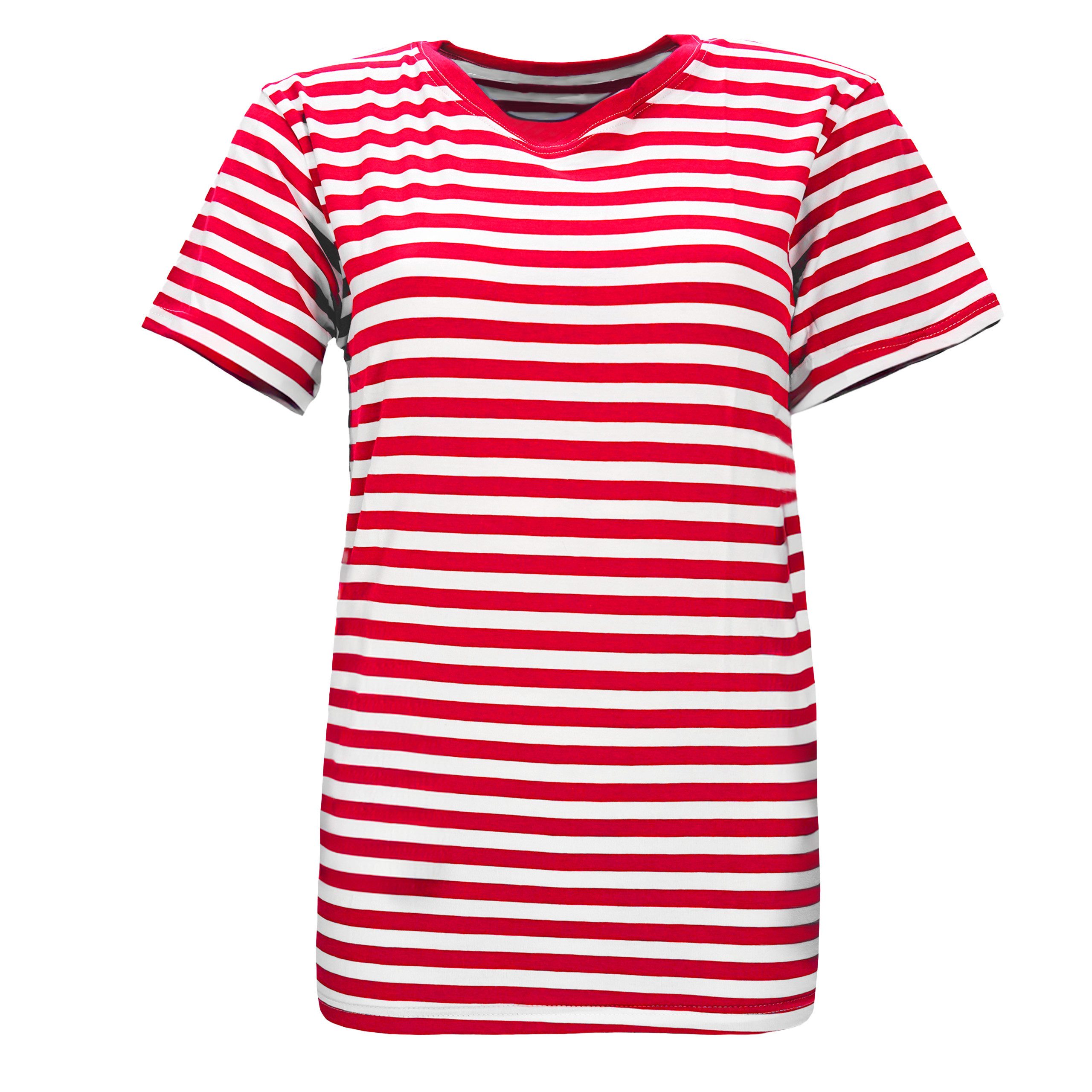 Bock-op-Kölle T-Shirt Bock op Kölle Ringelshirt Kurzarm 95% Baumwolle Stret günstig online kaufen