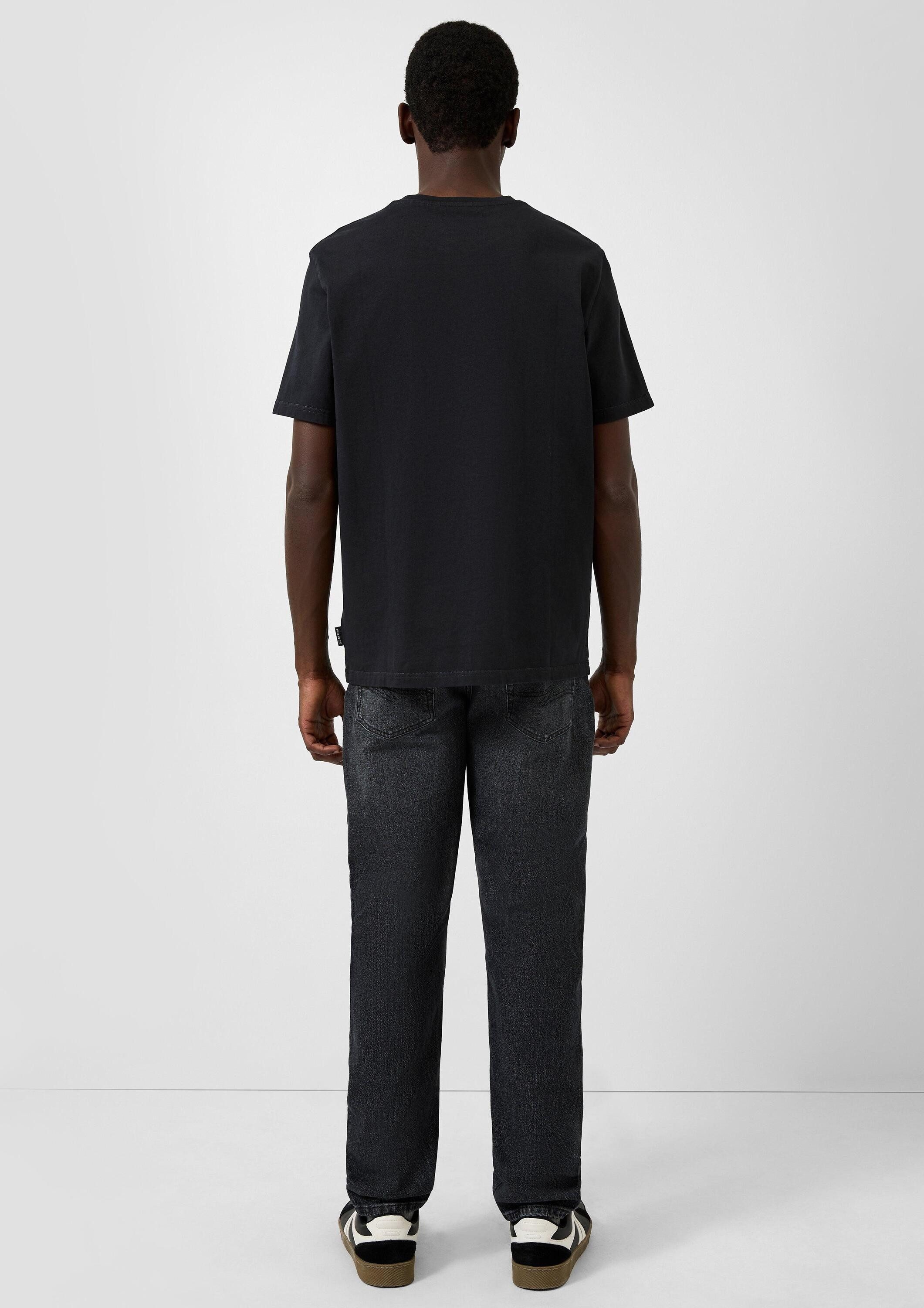 QS Kurzarmshirt T-Shirt T-Shirt mit Frontprint