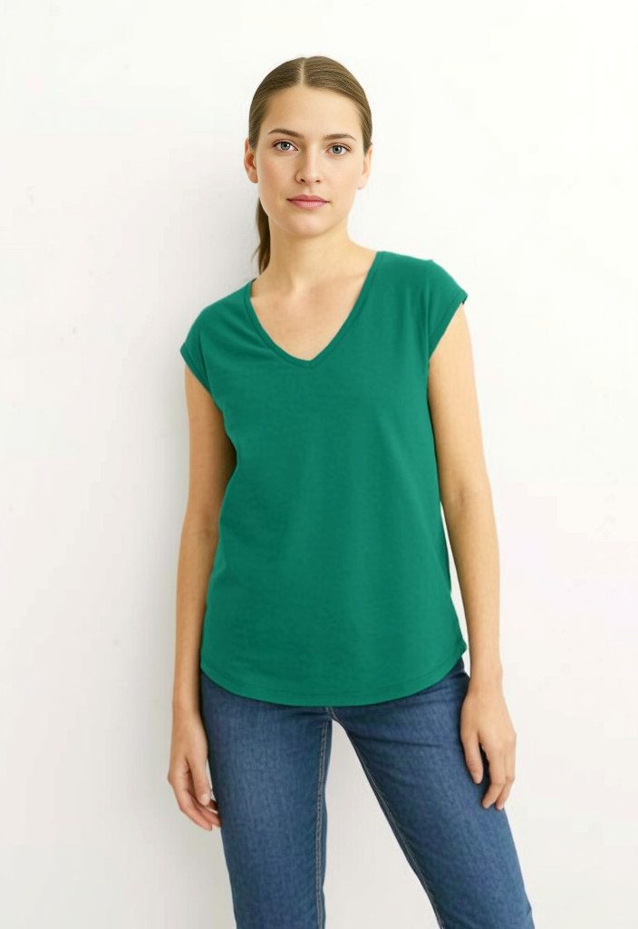 pieces Kurzarmshirt PCKAMALA TEE NOOS BC günstig online kaufen