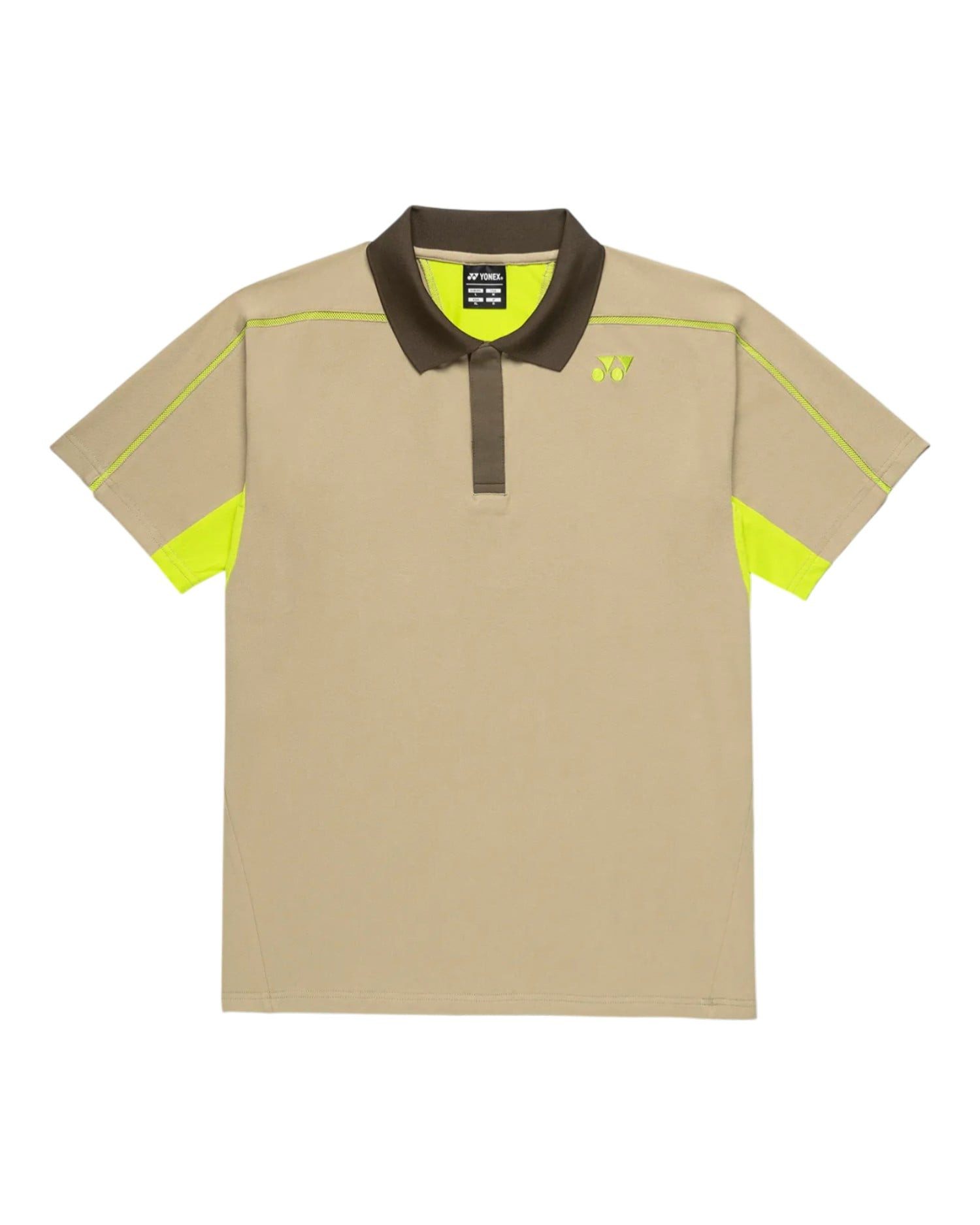 Yonex Poloshirt Practice French Open 10723 (Roland Garros) 2026 khaki Herren