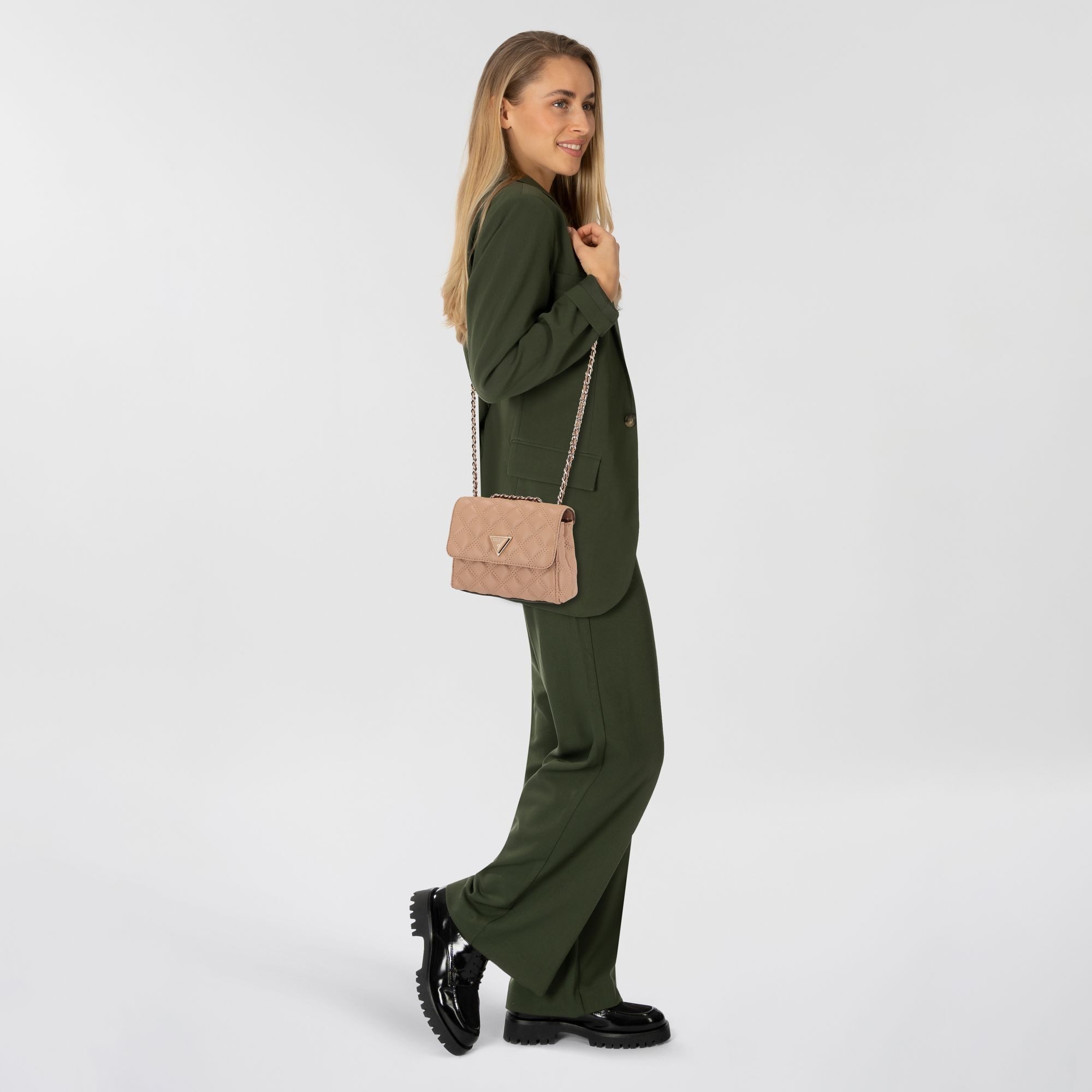 Guess Schultertasche Giully II, Polyurethan günstig online kaufen
