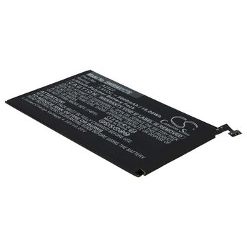 vhbw kompatibel mit Apple iPad Mini 6 A2569, A2568, A2567 Tablet-Akku Li-Polymer 5000 mAh (3,8 V)