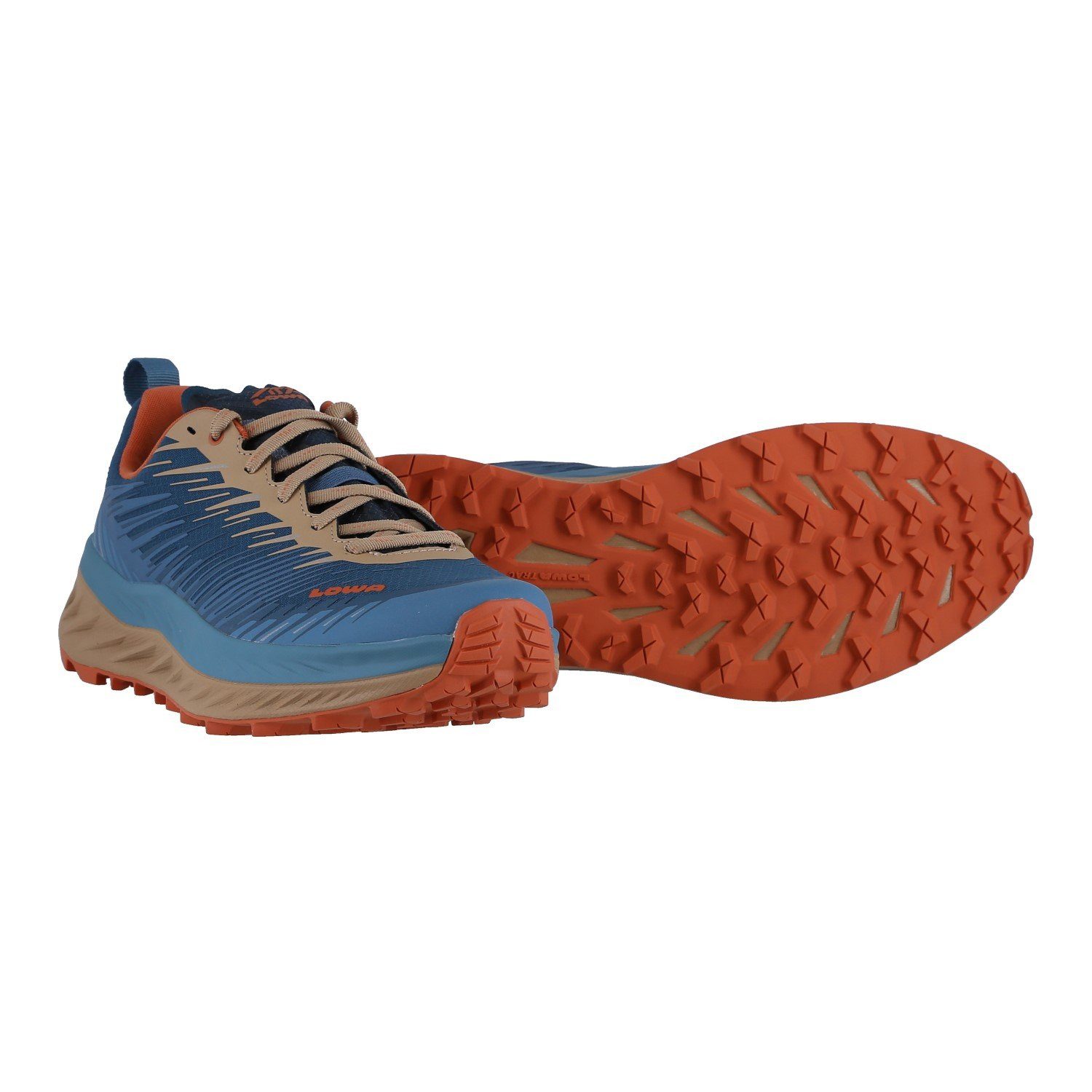 Lowa Fortux (Synthetik, Leichtigkeit) stahlblau Herren Laufschuh