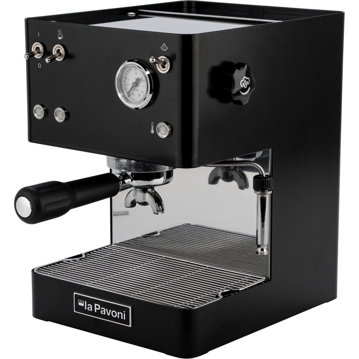 La Pavoni Siebträgermaschine New Casa bar nera