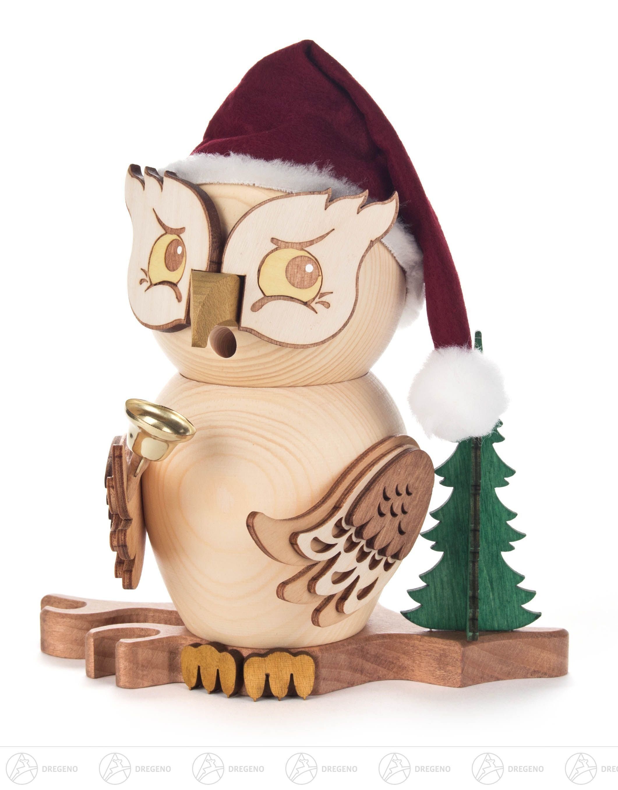 Räuchermännchen Räuchermann Eule Weihnachtsmann Breite x Höhe x Tiefe 17 cmx19 cmx12