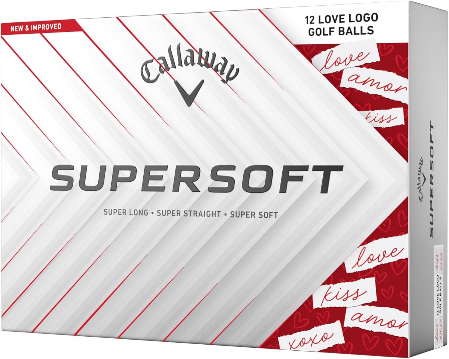 Callaway Golfball Callaway Supersoft Golfball (1 Dutzend) 12 Stück