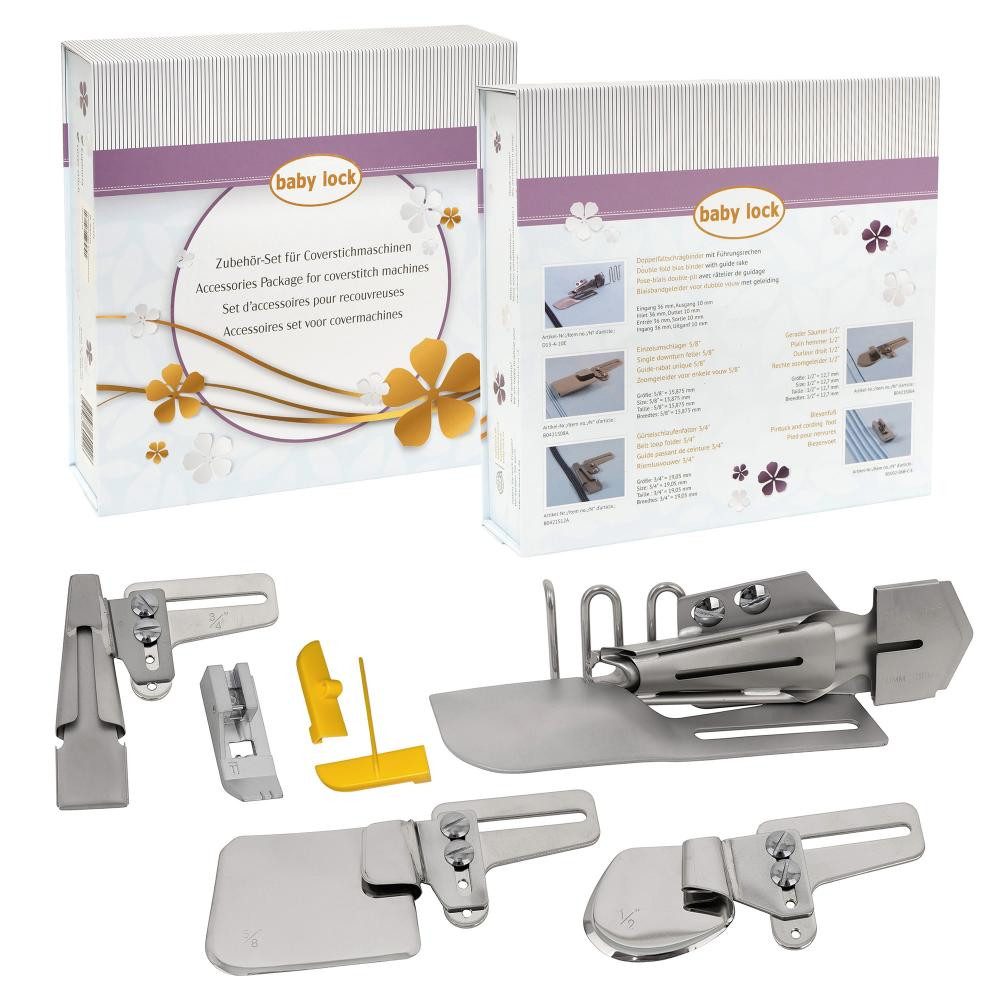 baby lock Nähfuß - Zubehör-Set für Covermaschinen (5-tlg./ für BLCS / Euphoria)