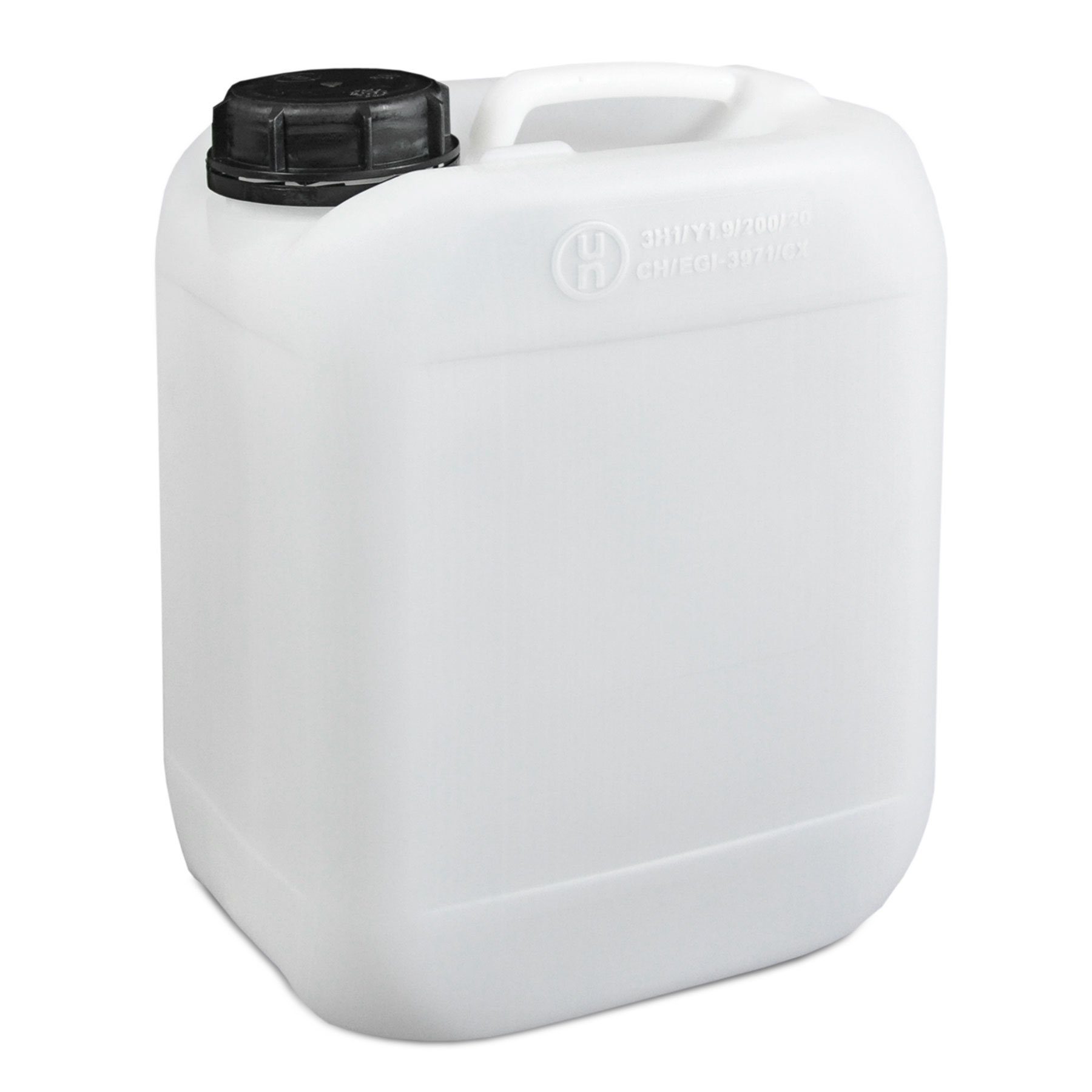 Plasteo Kanister plasteo® 5 Liter Leerkanister mit Sicherheitsverschlüssen (1 St)