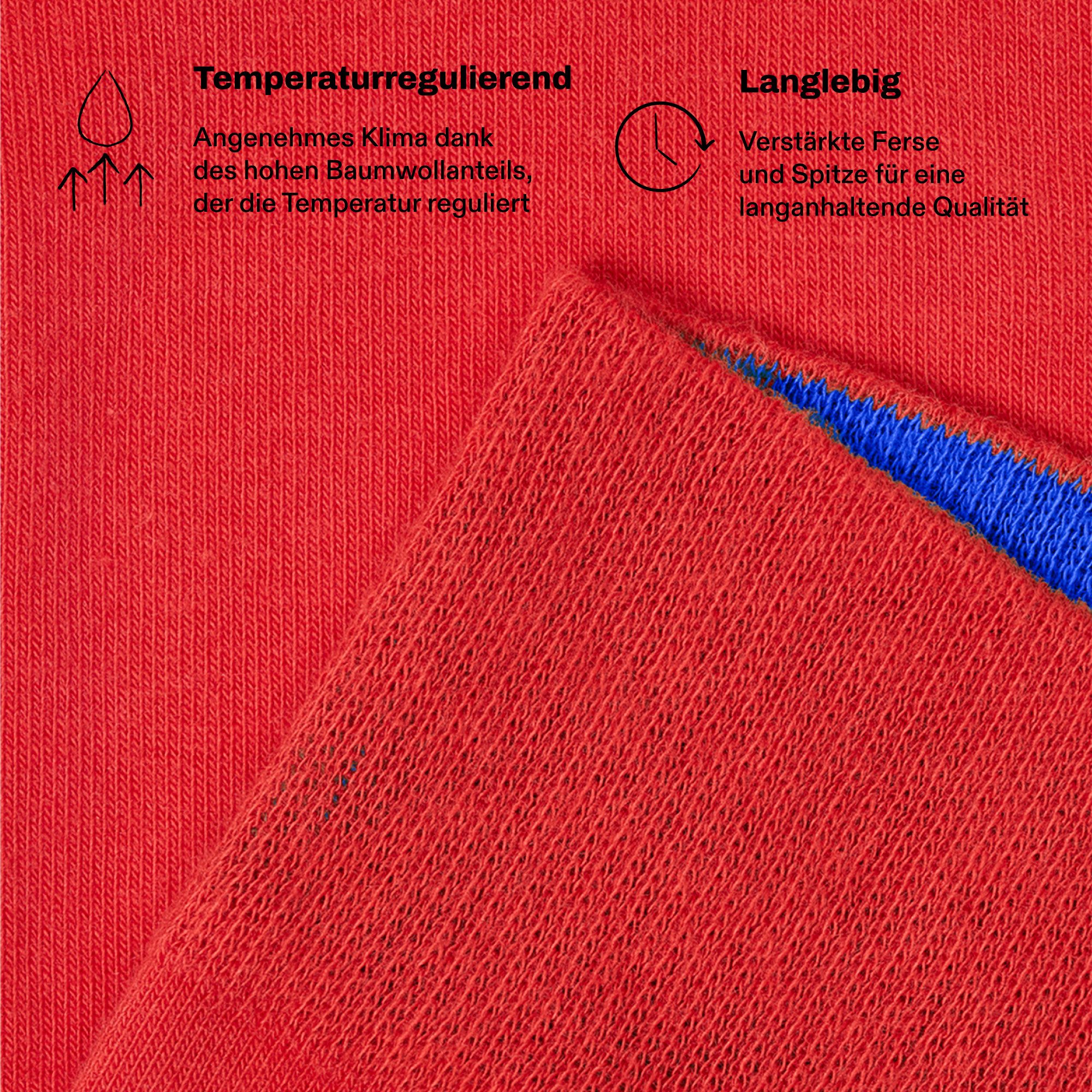 von Jungfeld Socken SIGNATURE CLASSIC Bio-Baumwolle 36-46 Unisex (1-Paar, 1 Paar) BUSINESS- & ALLTAGSSOCKEN FÜR DAMEN & HERREN AUS BIO-BAUMWOLLE