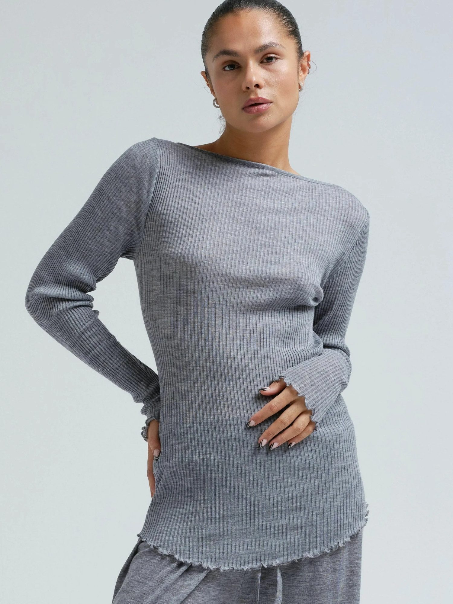 Seamless Basic Kurzarmhemd Seamless Basic T-shirt Elegante