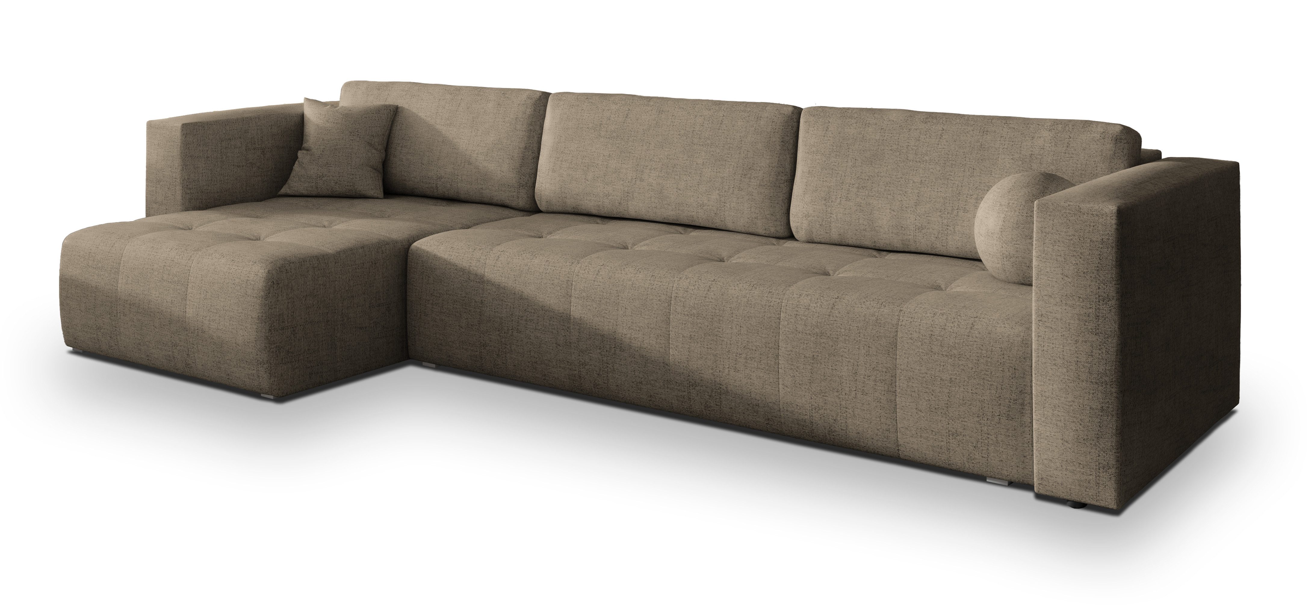 Masseno Ecksofa OLVERA mit Schlaffunktion L-Form, günstig online kaufen