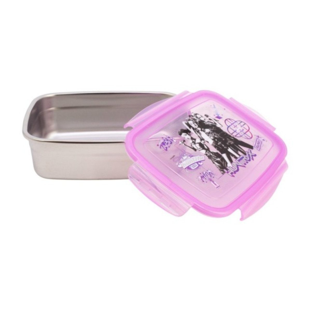 K-Pop Demon Hunters Lunchbox Brotdose Edelstahl Brotbox für Schule Freizeit, Edelstahl