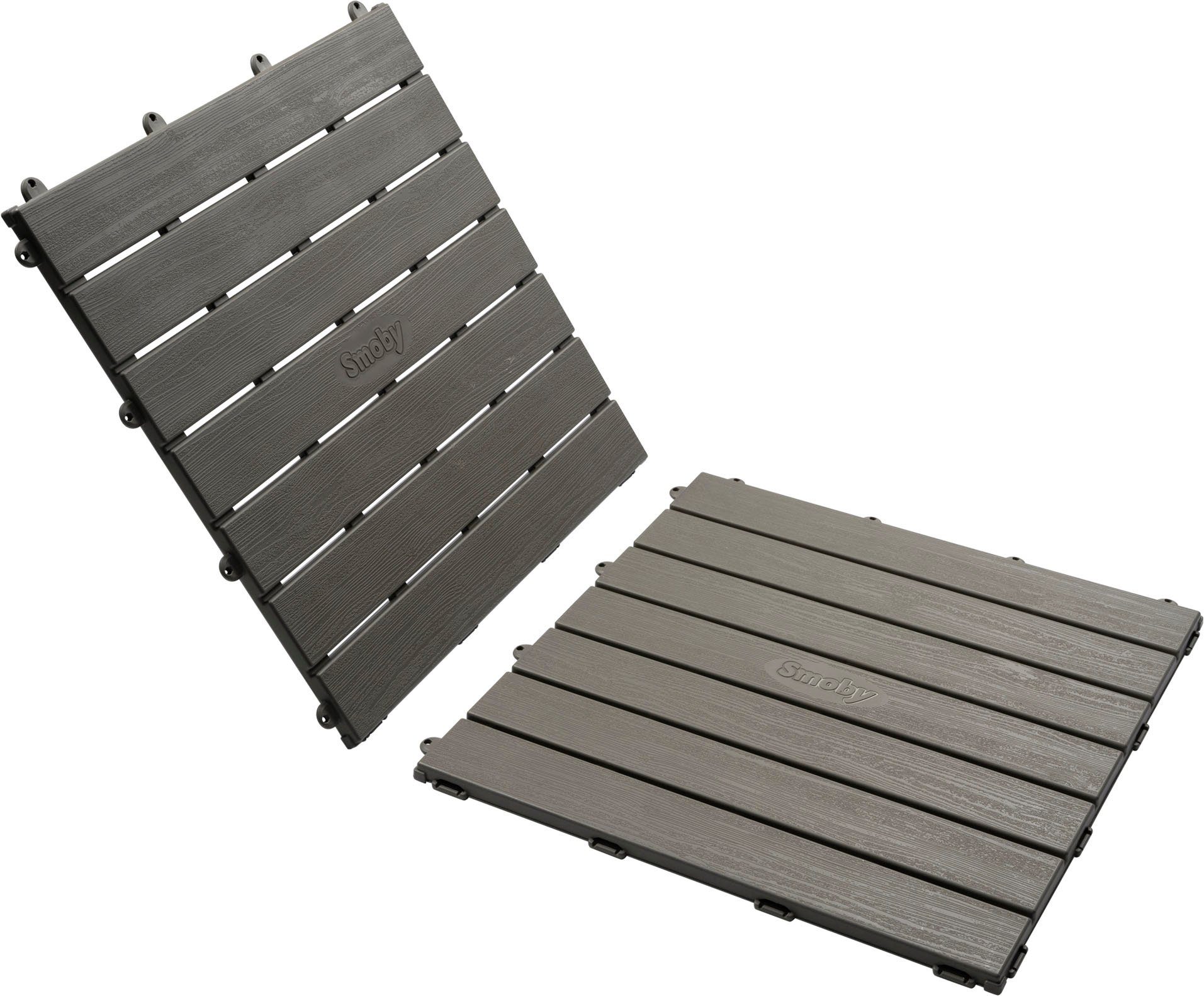 Smoby Spielhaus Bodenplatten-Set mit Klicksystem, Made in Europe